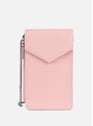 Smartphone holder - Foulonné PM | Pink by LANCASTER LANCASTER Smartphone holder - Foulonné PM | Pink