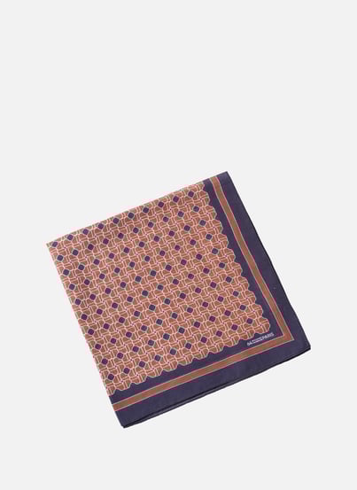 Foulard imprimé en coton 64 BLD HAUSSMANN PARIS Foulard imprimé en coton 64 BLD HAUSSMANN PARIS
