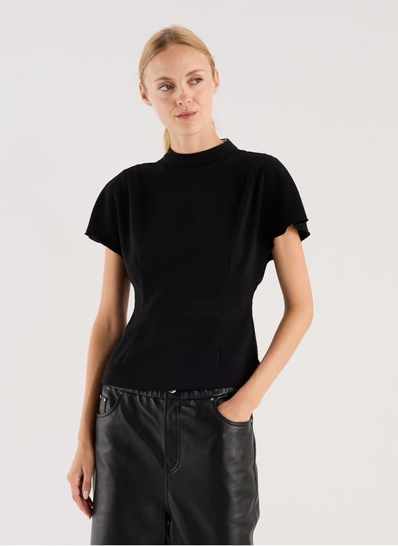 Uriel Top Black by SAISON 1865 SAISON 1865 Uriel Top Black