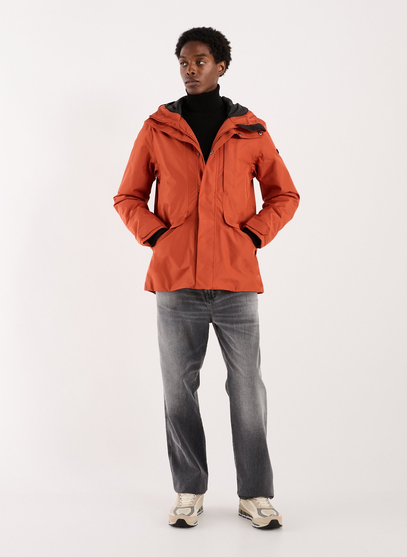 Veste Adam imperméable et coupe-vent DIDRIKSONS Orange