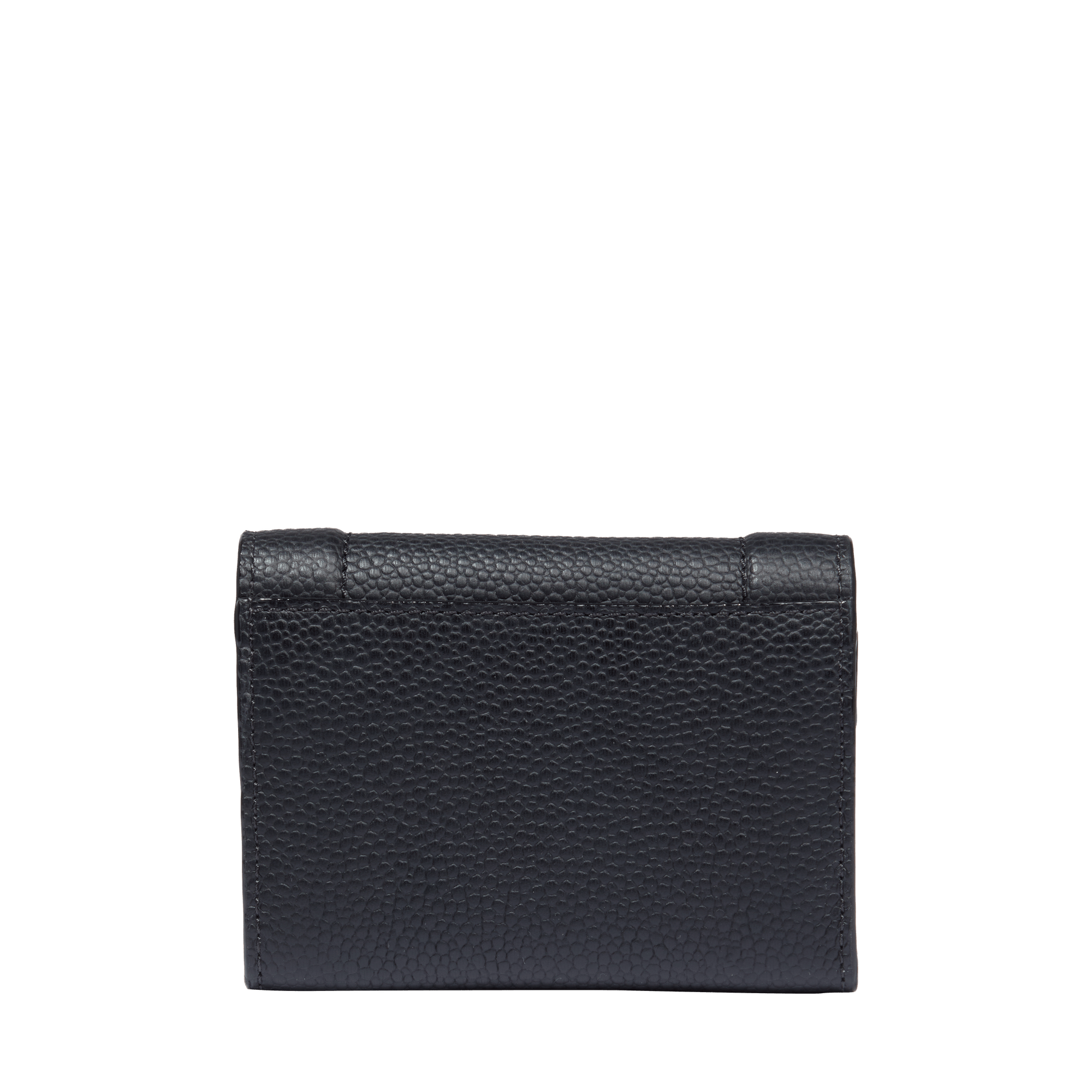 Mini portefeuille rabat en cuir ninon de lancel LANCEL Noir
