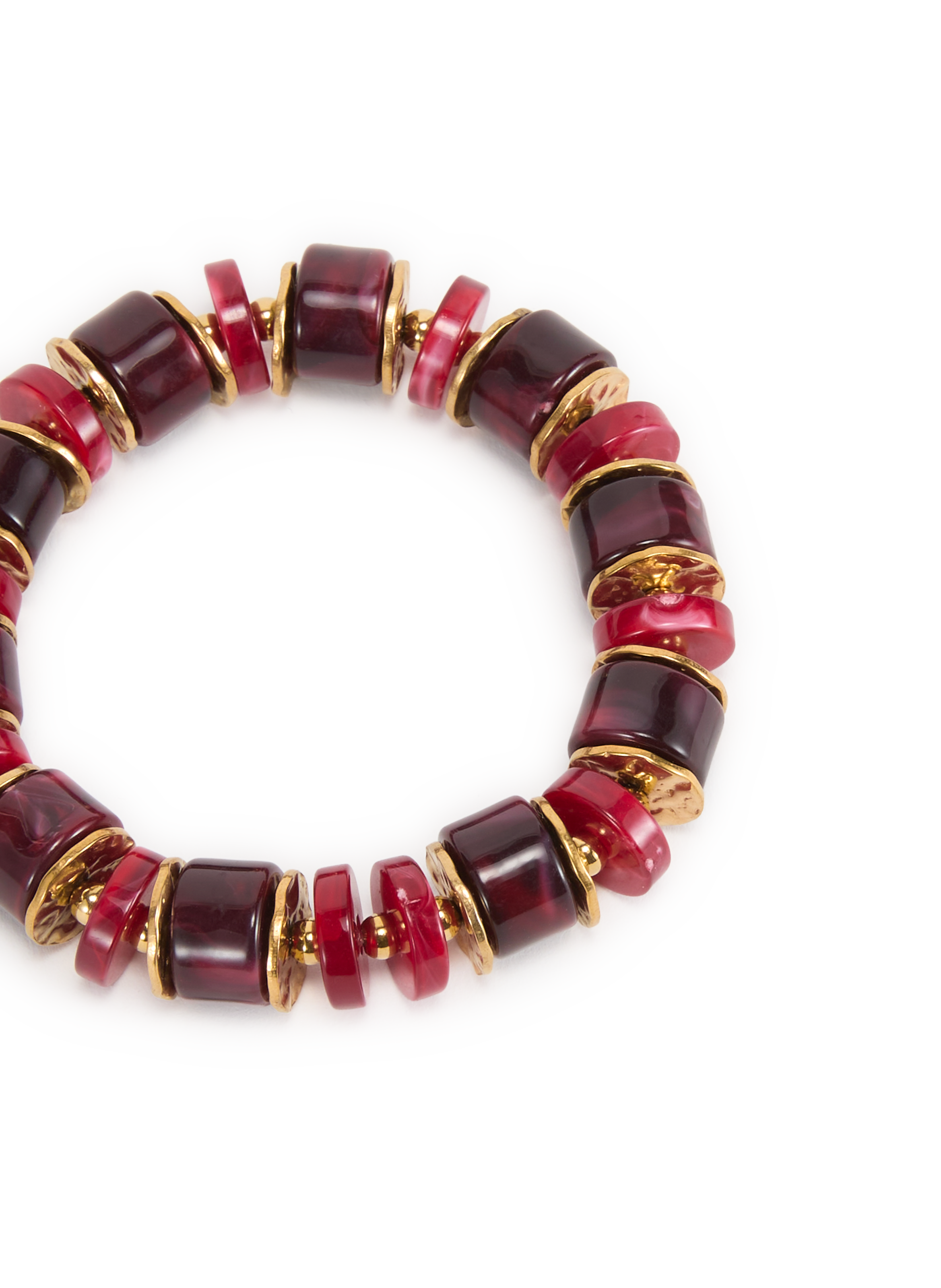 Bracelet à perles AU PRINTEMPS PARIS Rouge