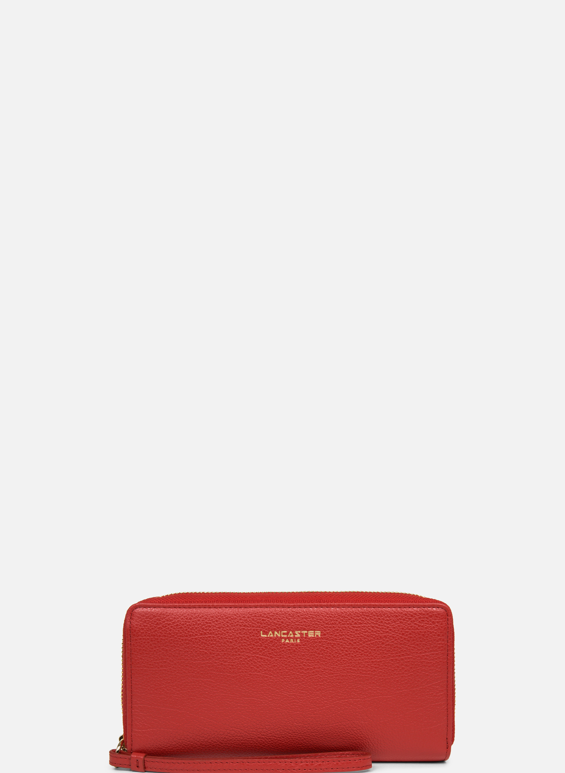 LANCASTER Organizer wallet - Dune Red