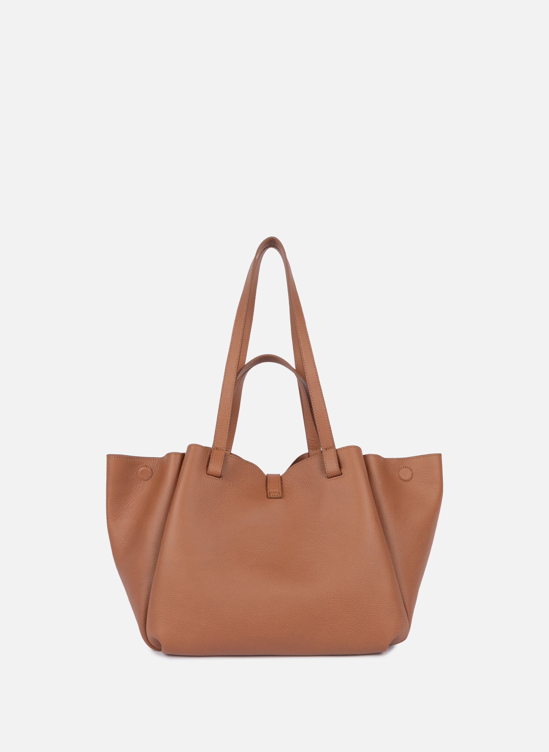 Grand sac cabas épaule - milano horizon LANCASTER Doré