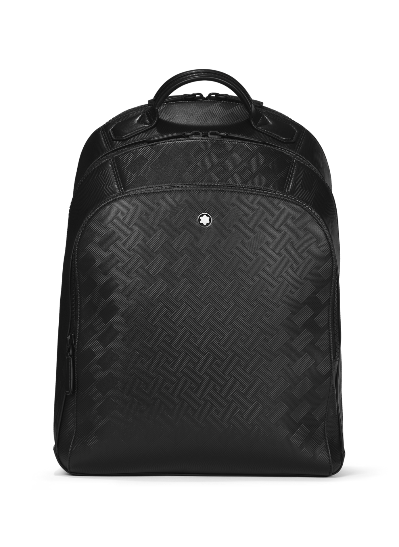 Sac à dos en cuir texturé MONTBLANC Noir