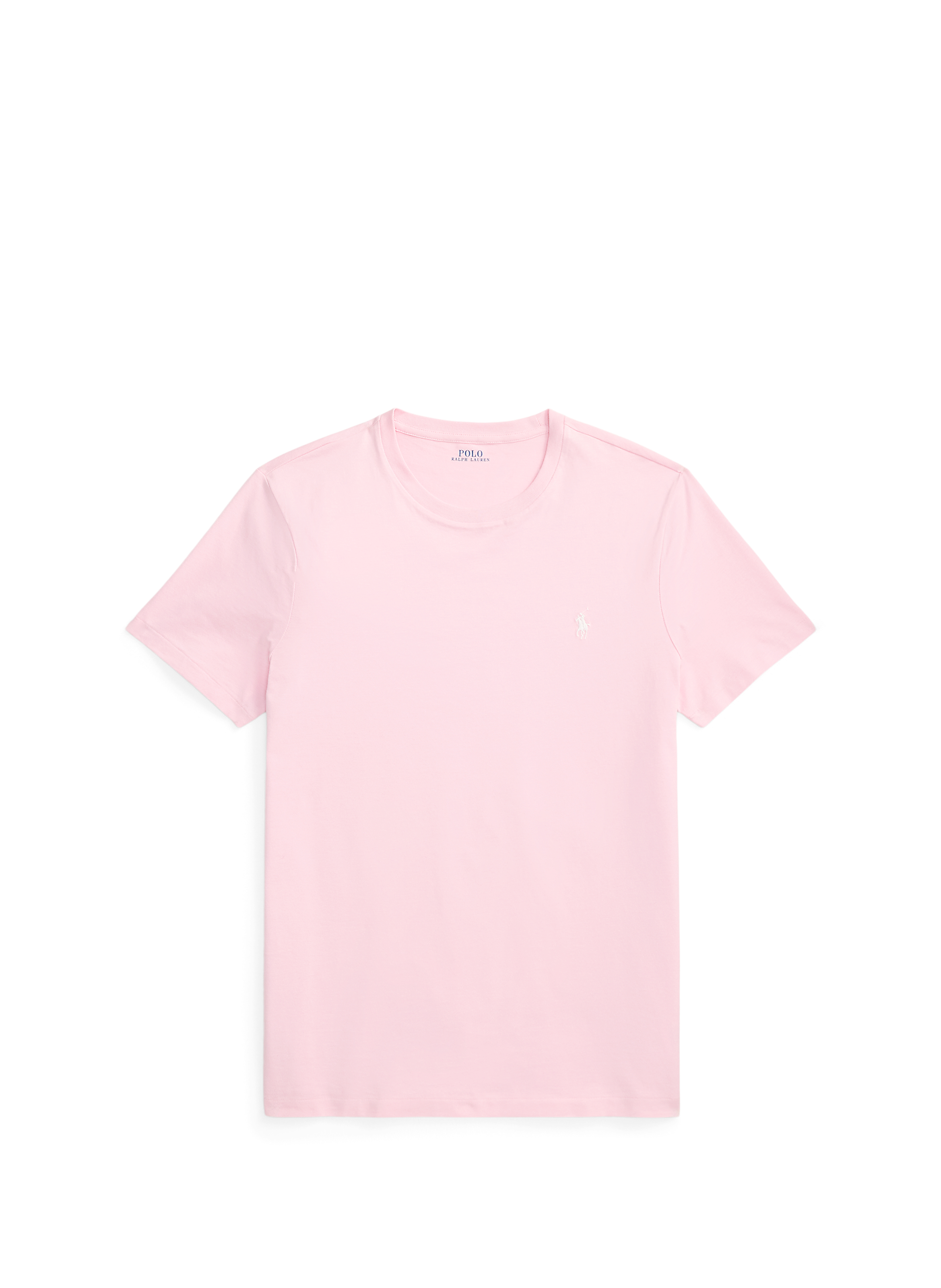 Cotton round-neck T-shirt POLO RALPH LAUREN Pink