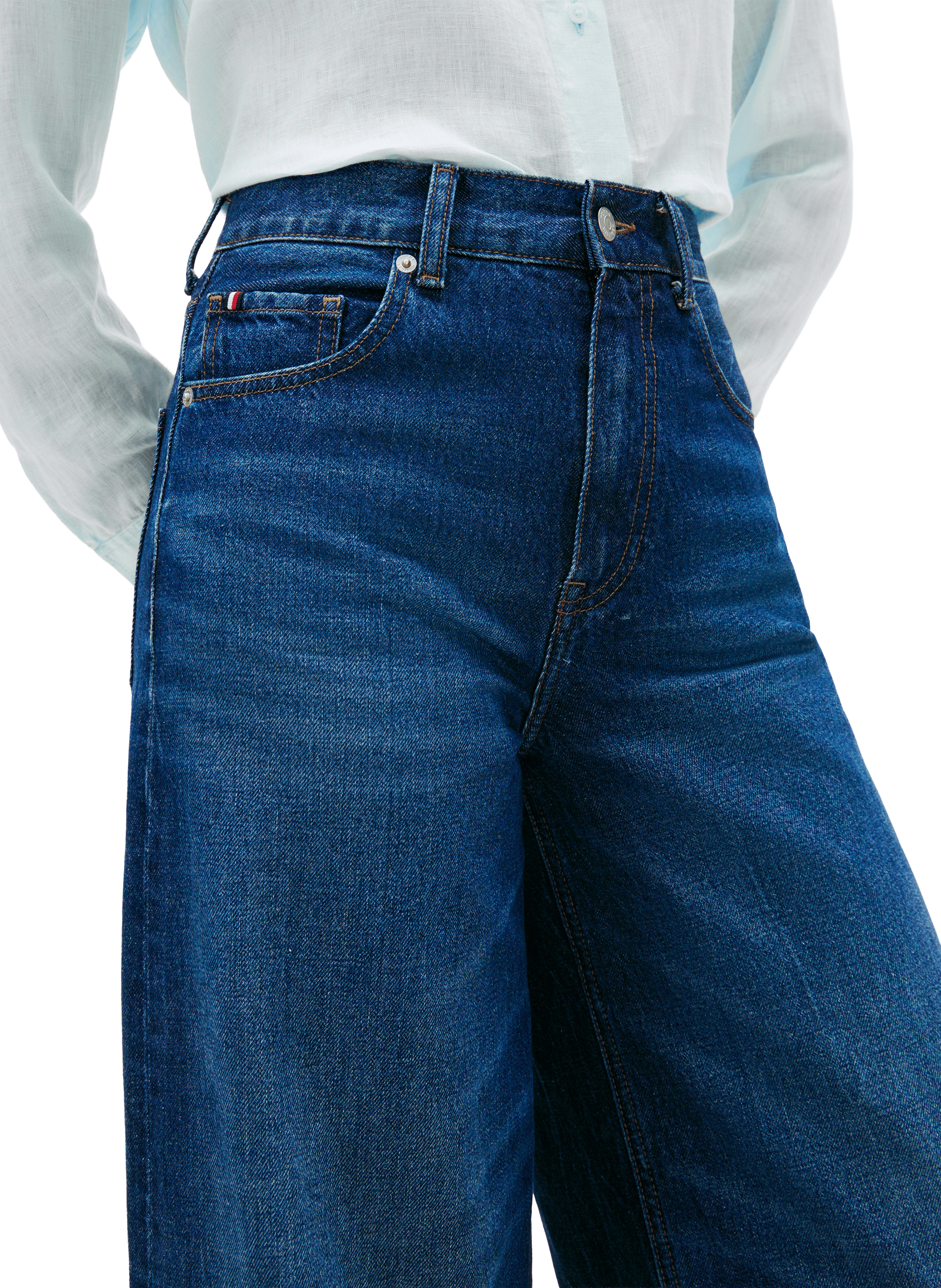 Loose cotton Jeans TOMMY HILFIGER Blue