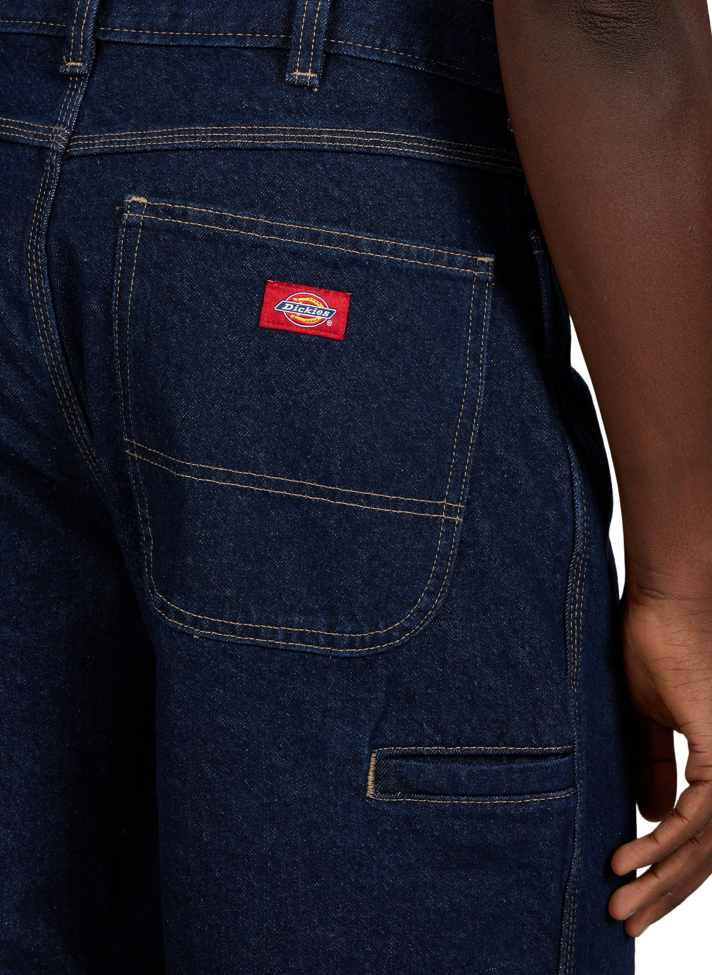 Baggy cotton jeans DICKIES Blue