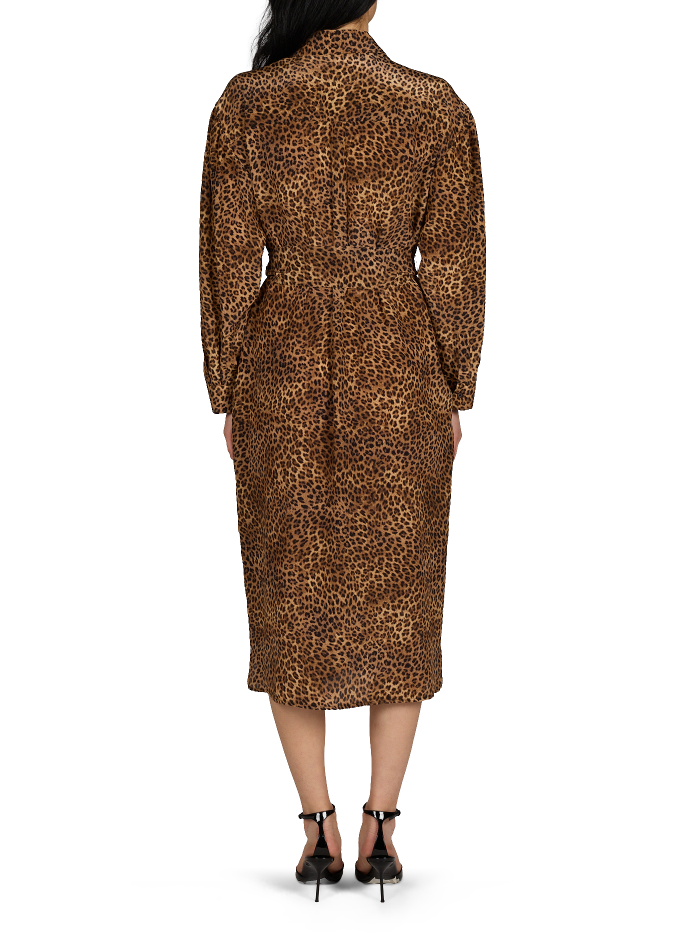 Printed silk shirt dress MAX MARA WEEK END Multicolour