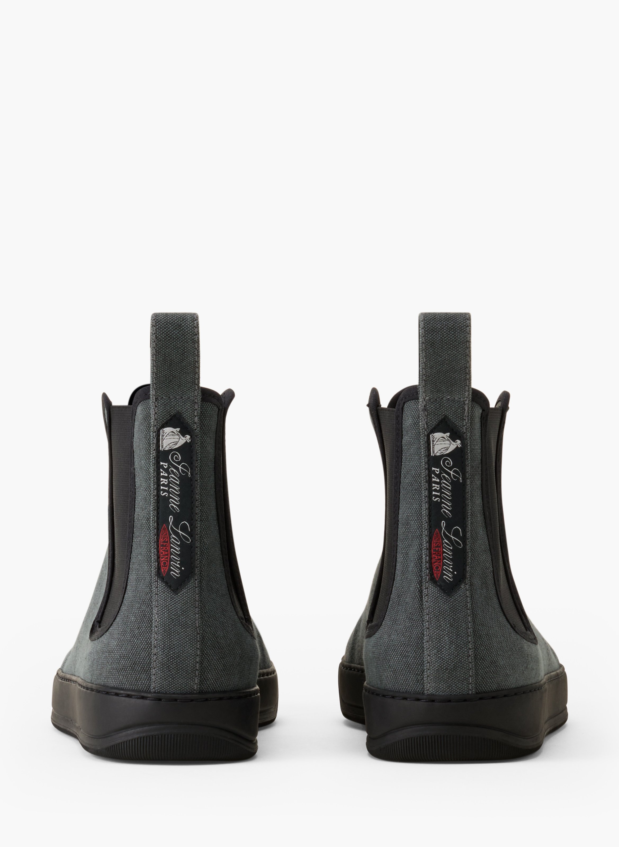 High top sneakers dbb1 en canvas LANVIN Noir