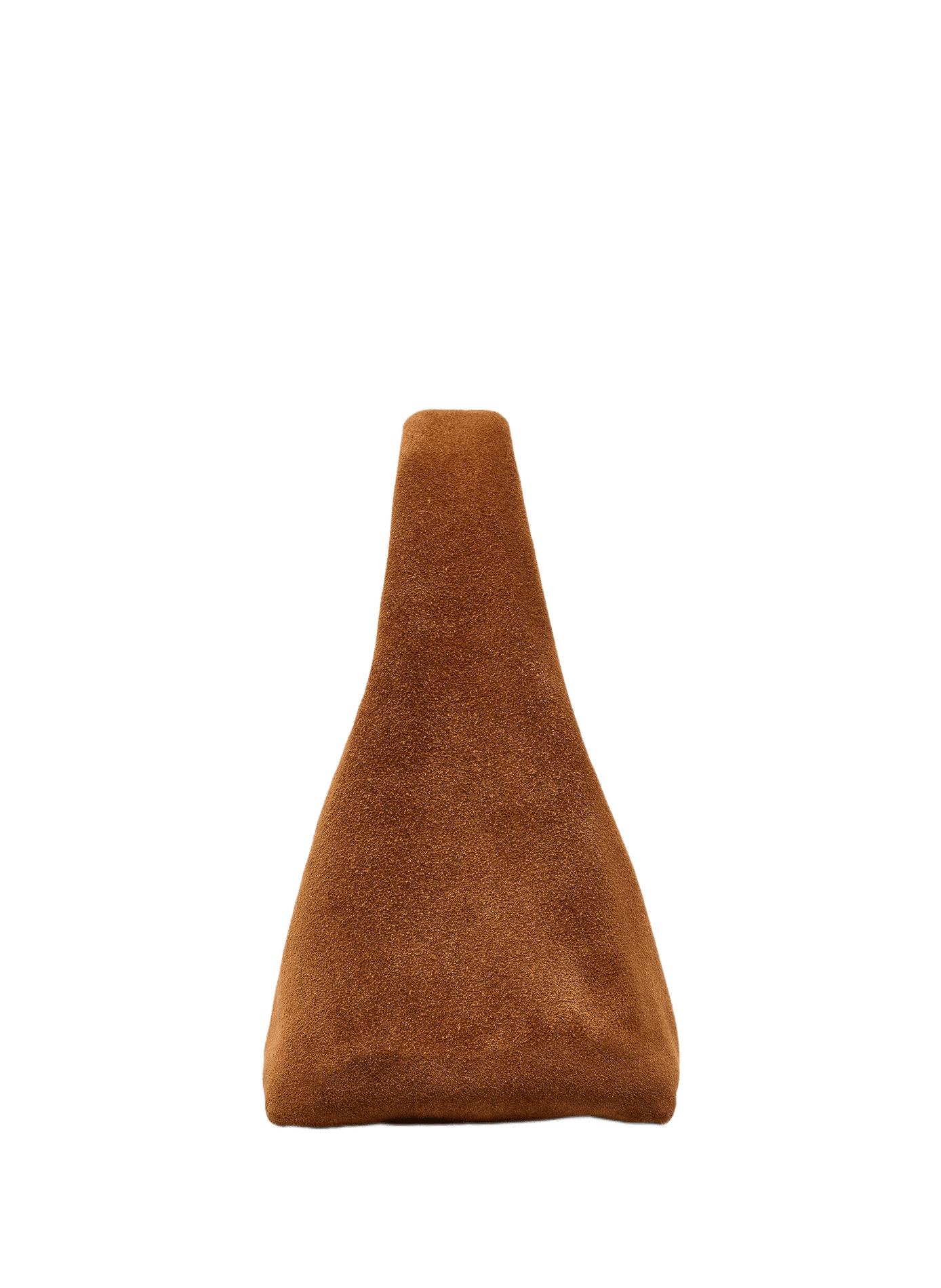 The Mini Sack Suede Leather Handbag MARC JACOBS Brown