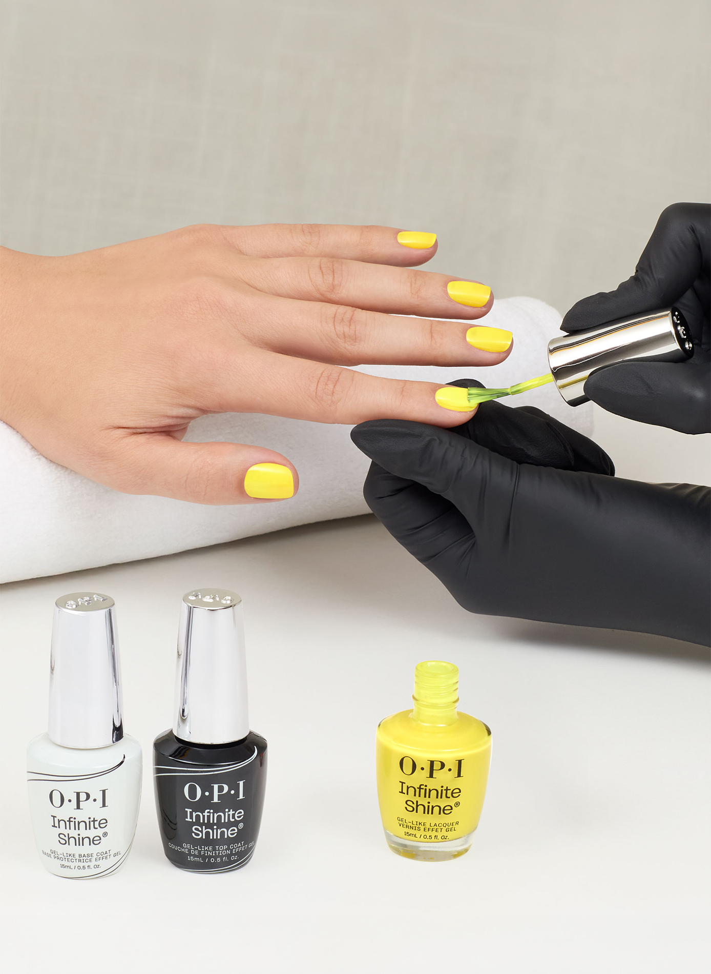 Infinite Shine - Sunkissed and Tell OPI Jaune moyen