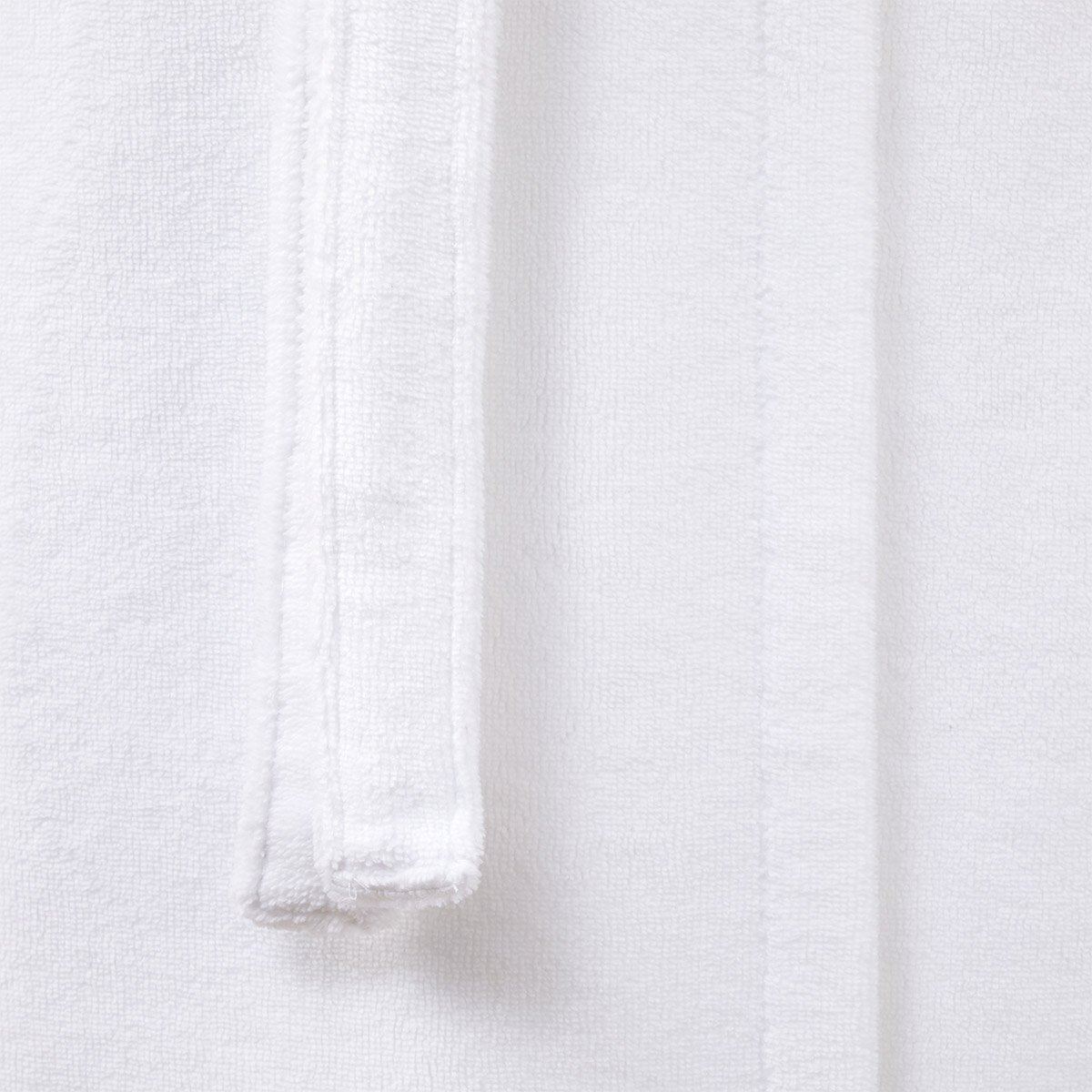 Peignoir long en polaire, decembre DESFORGES Blanc