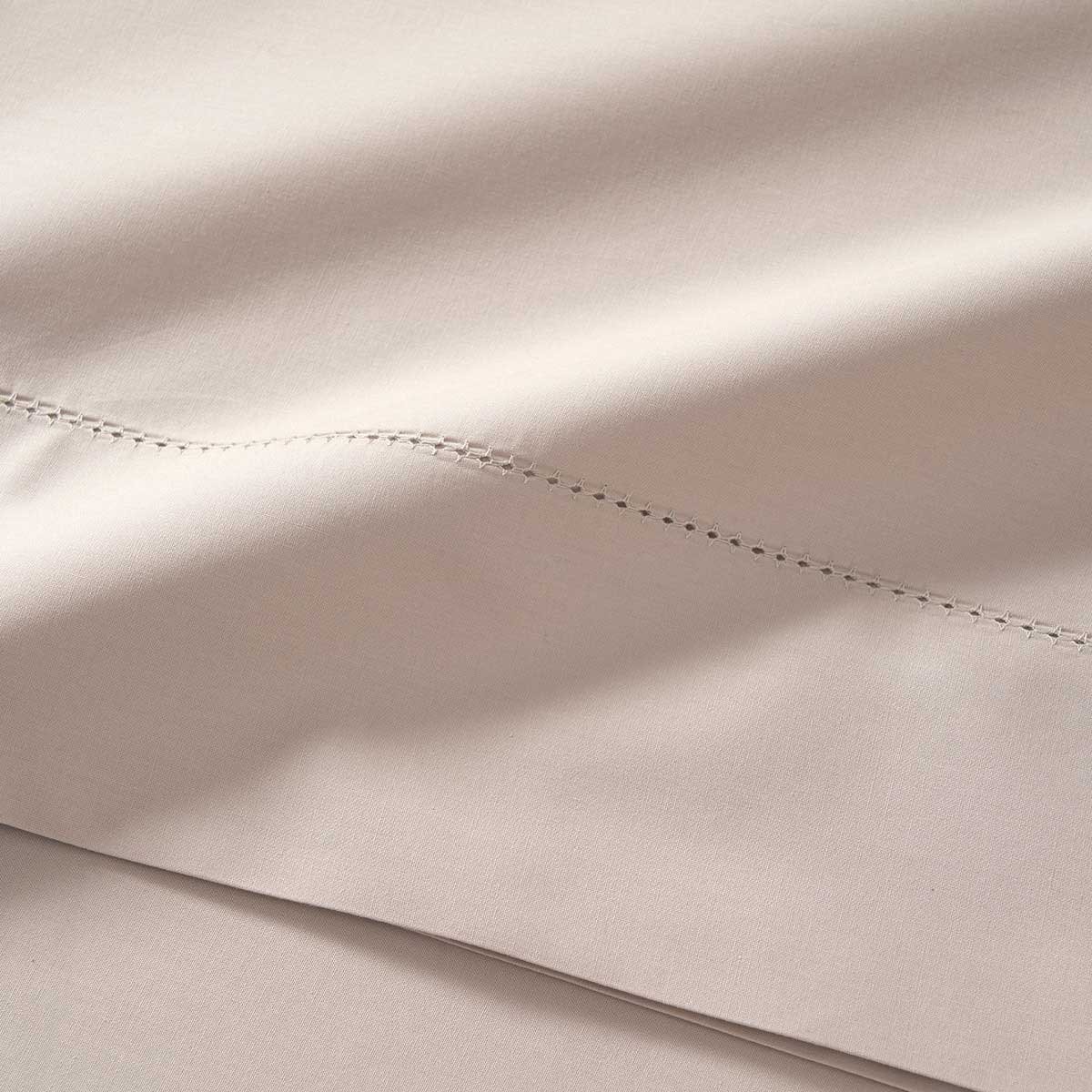 Drap plat en percale de coton, alcove DESFORGES Gris
