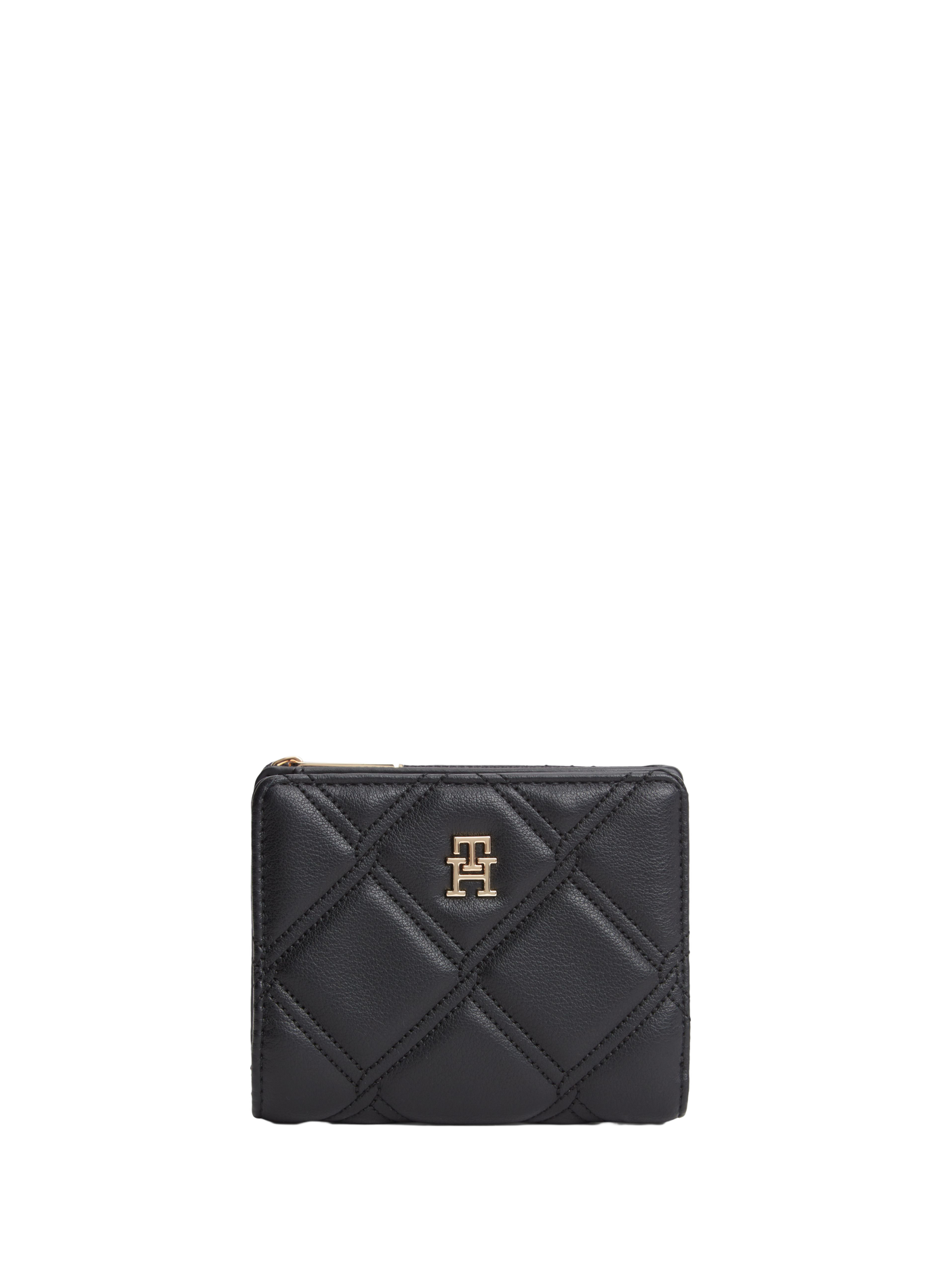Leather wallet TOMMY HILFIGER Black