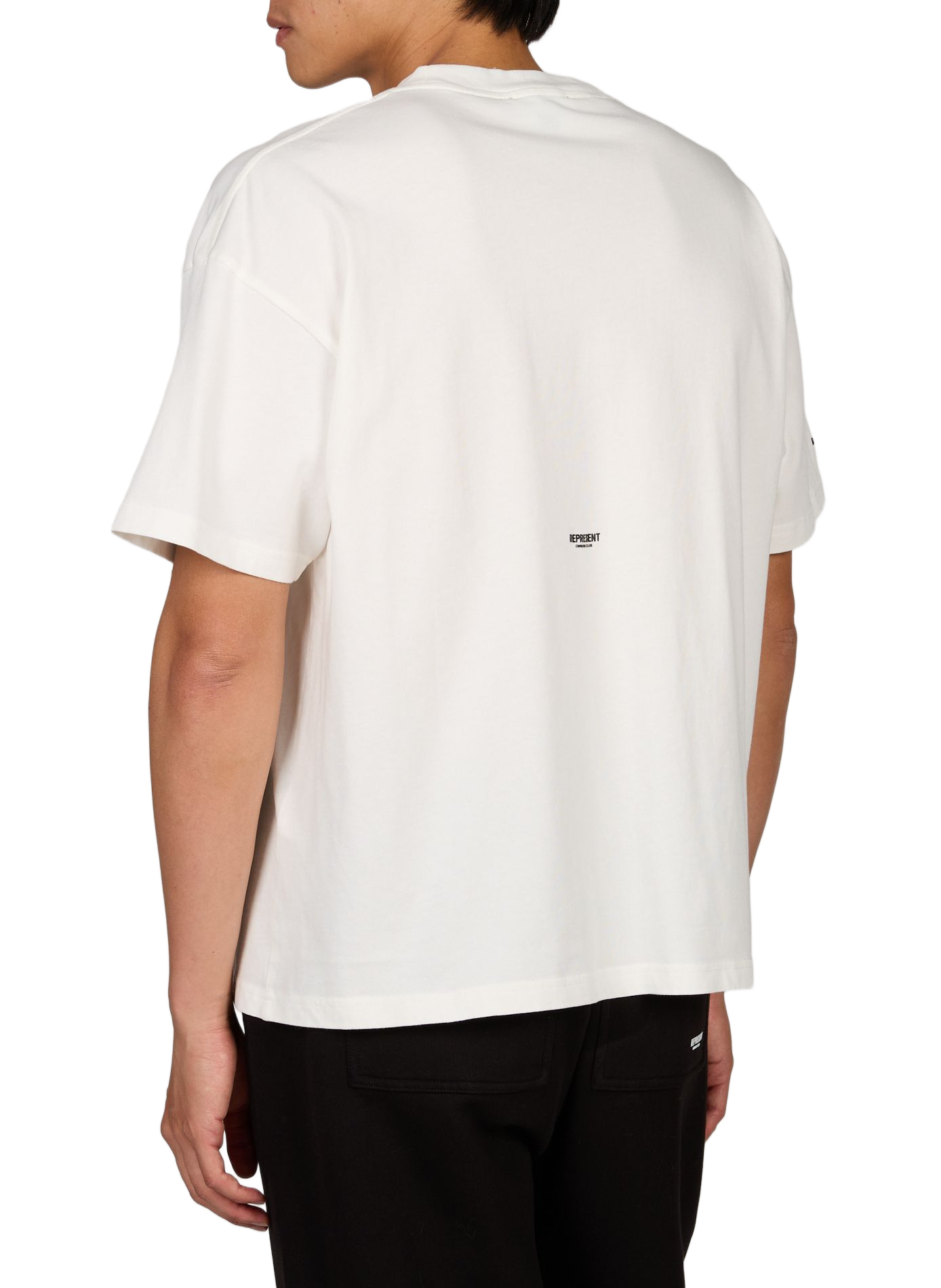 Loose cotton T-shirt REPRESENT White