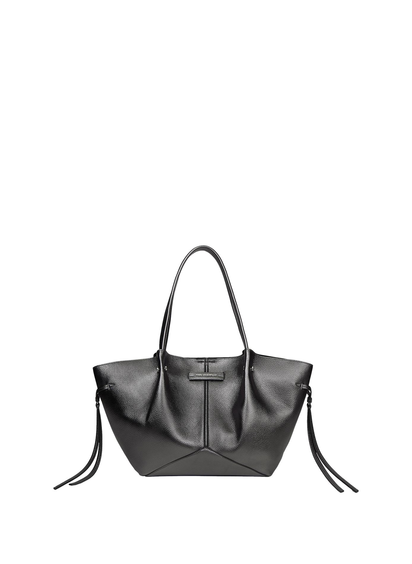 Glänzende und geknackte Tasche K/Pierced KARL LAGERFELD No color