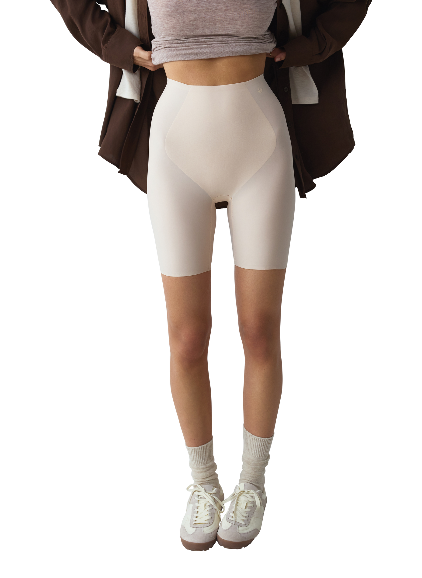 High-waisted sculpting culottes TRIUMPH Beige