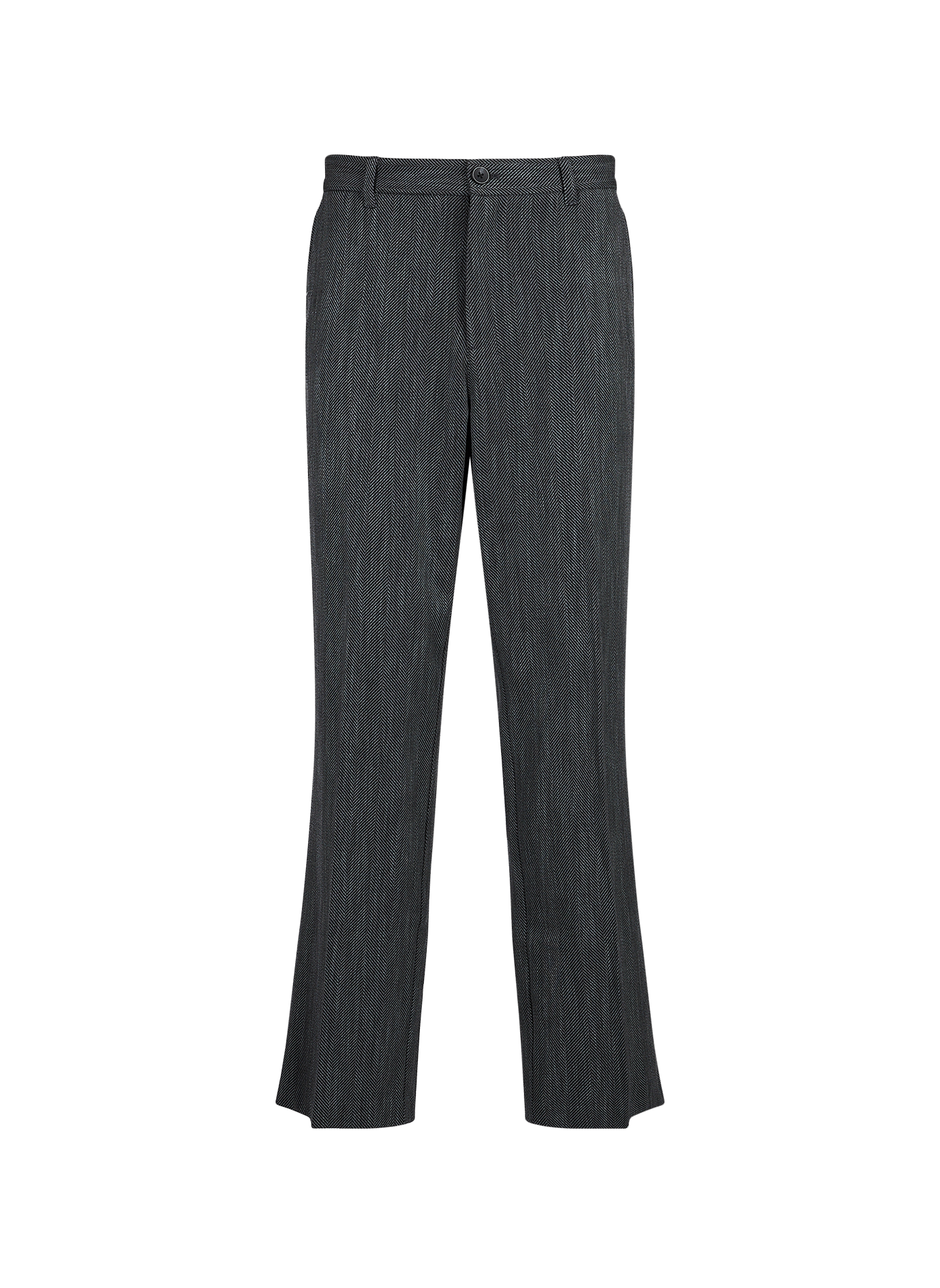 Gerade Hose mit Hahnentrittmuster LES DEUX Schwarz
