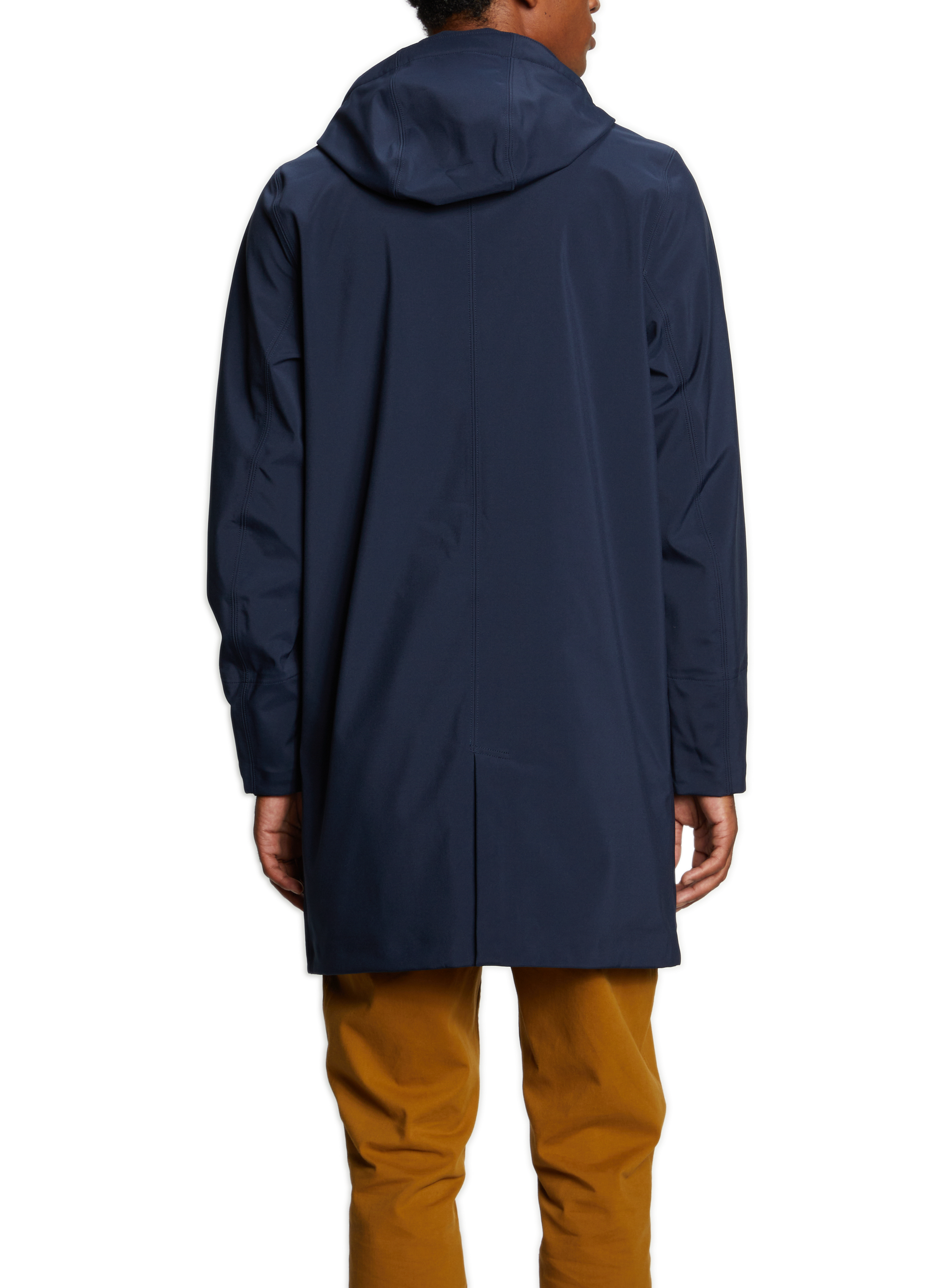 Halflange parka met capuchon K-WAY Blauw