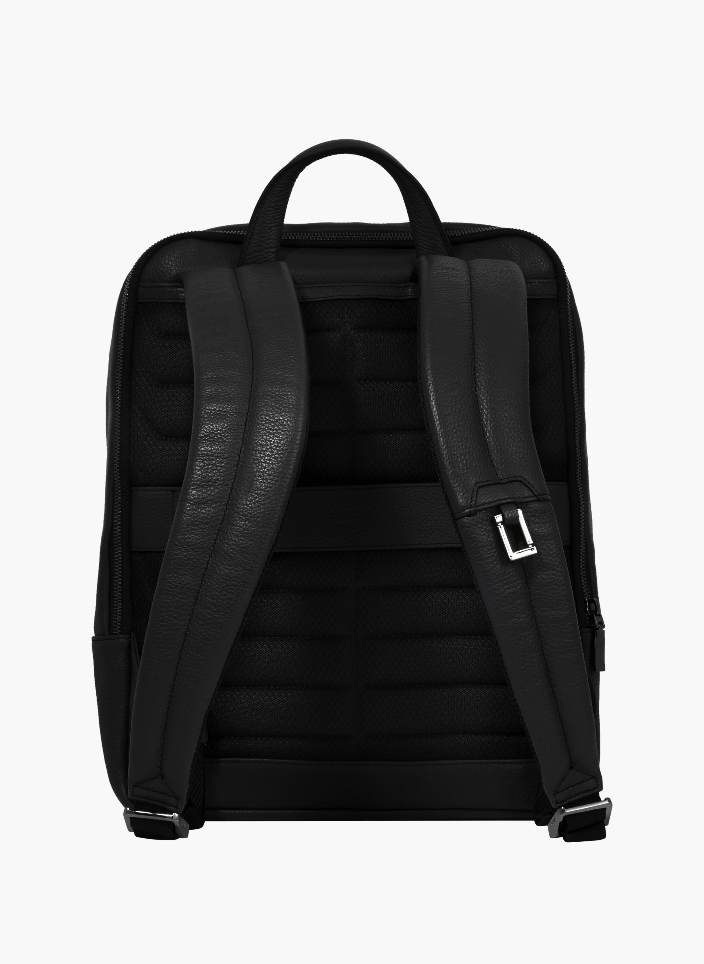 Rugzak zoals die van Lancel in leer LANCEL Zwart