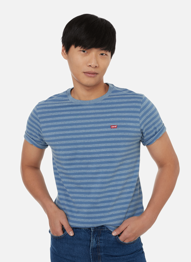 Straight-fit striped cotton T-shirt LEVI'S