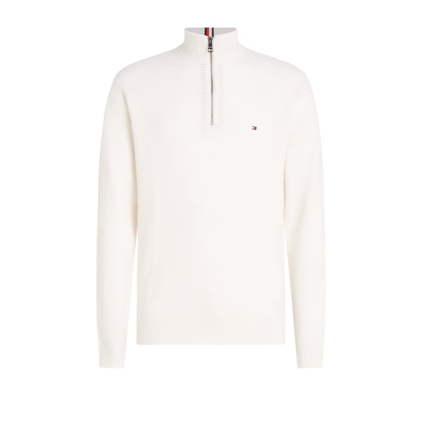 Pull zippé en coton