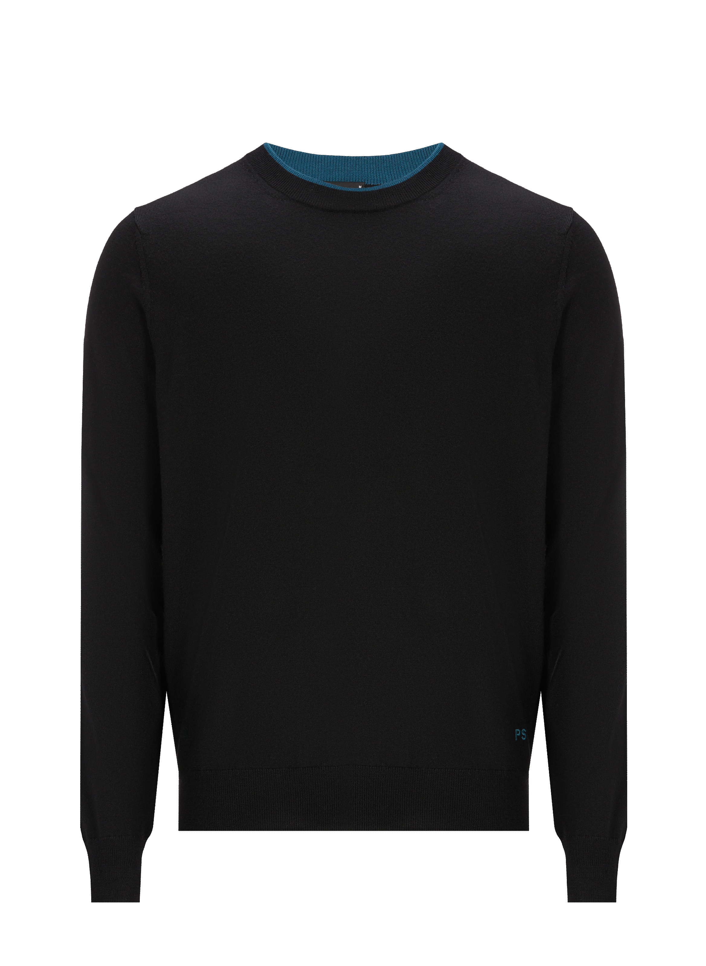 Pull avec liseré sur col