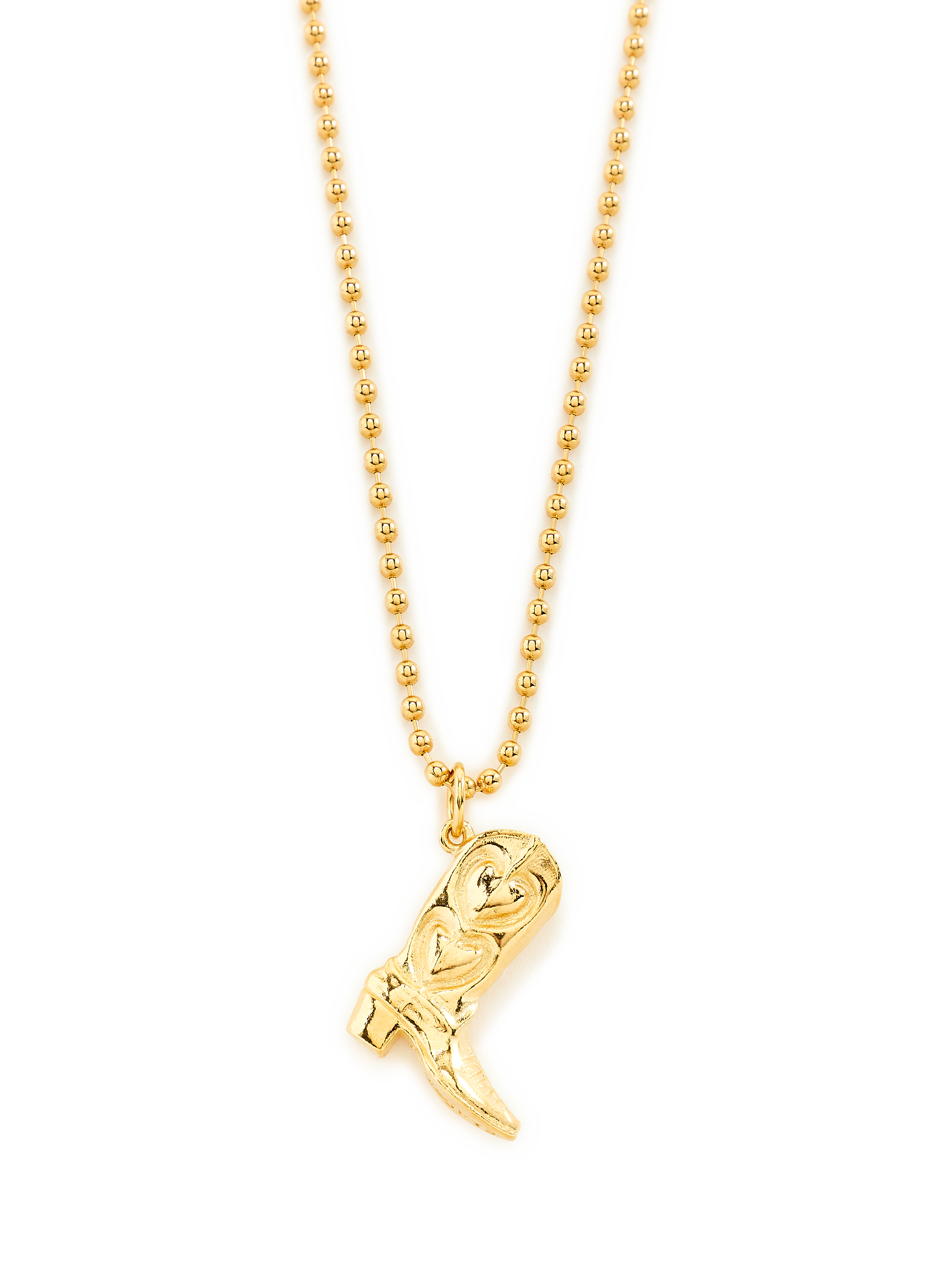 Boots Necklace TWO JEYS Golden