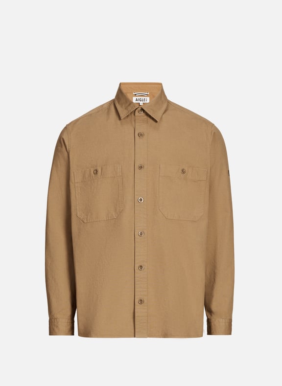 Chemise en coton et lin AIGLE Chemise en coton et lin AIGLE
