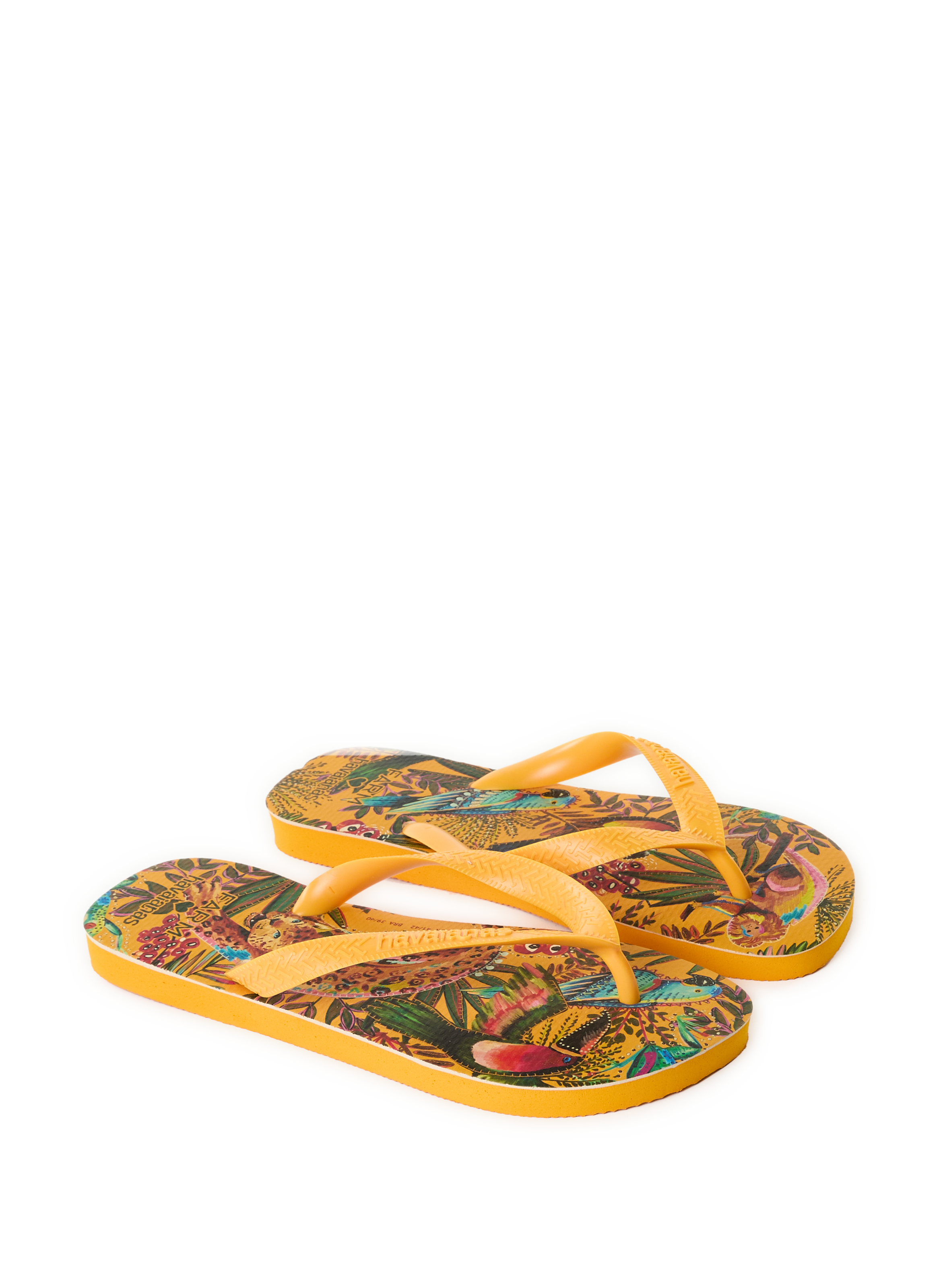 Jungle Farm Flip-Flops HAVAIANAS Yellow