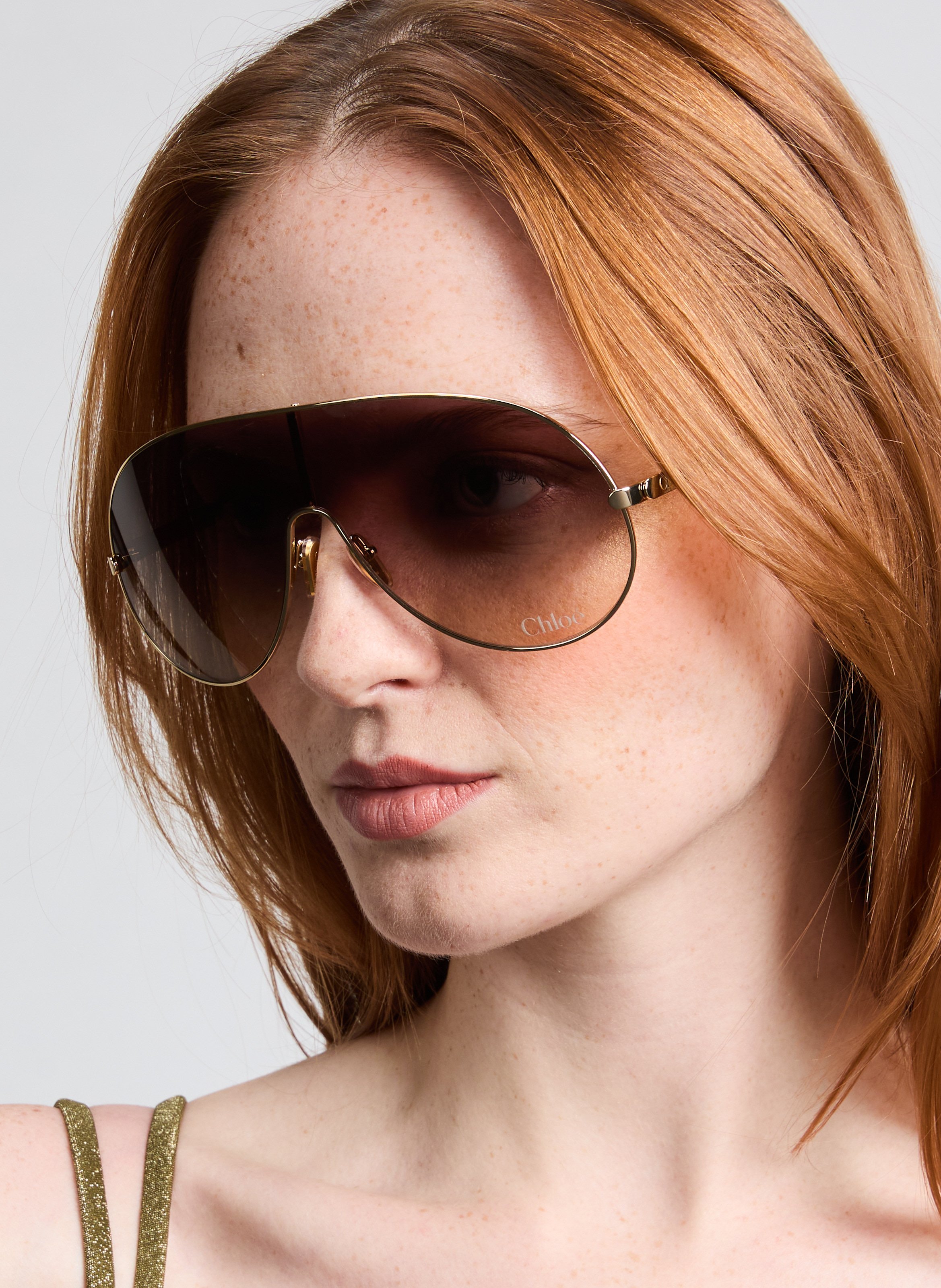 Lunettes de soleil CHLOÉ Doré