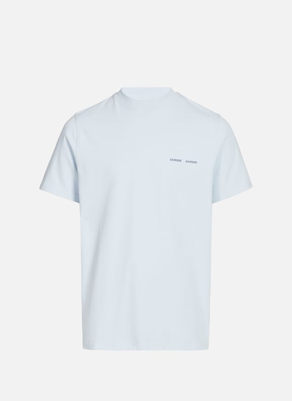 T-shirt en coton Bleu by SAMSOE SAMSOE SAMSOE SAMSOE T-shirt en coton Bleu