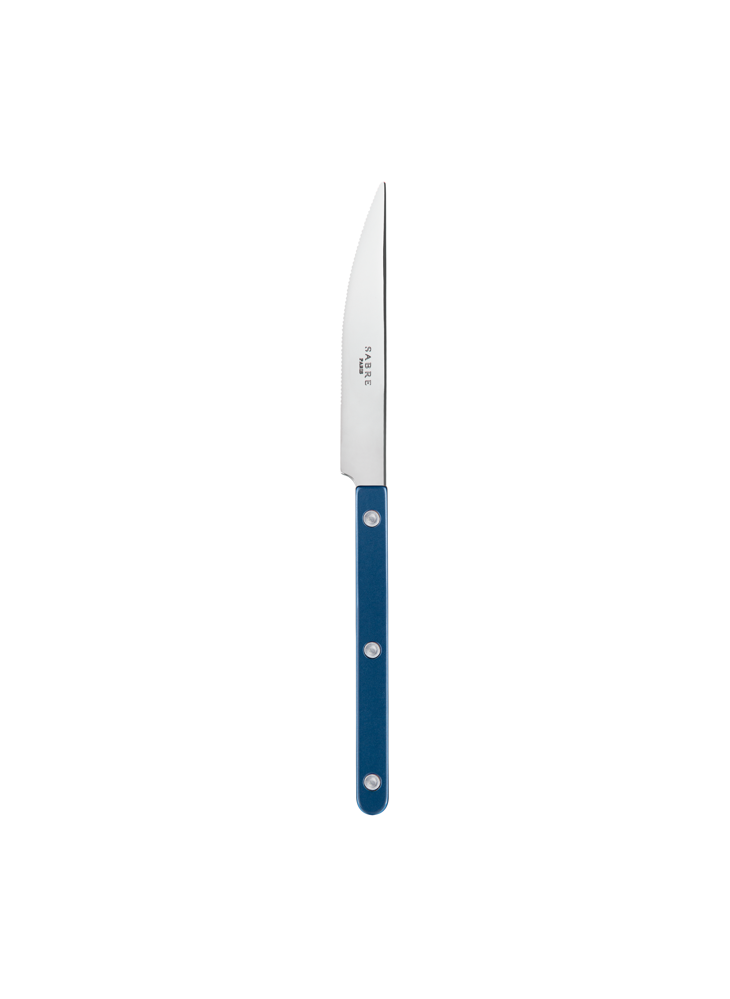 Couteau de table, bistrot pearly  Bleu nuit