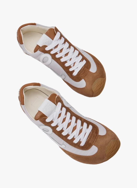 Low-top Ballet Runner 2.0 sneakers in mixed leather | Multicolour by LOEWE Low-top Ballet Runner 2.0 sneakers in mixed leather Multicolour