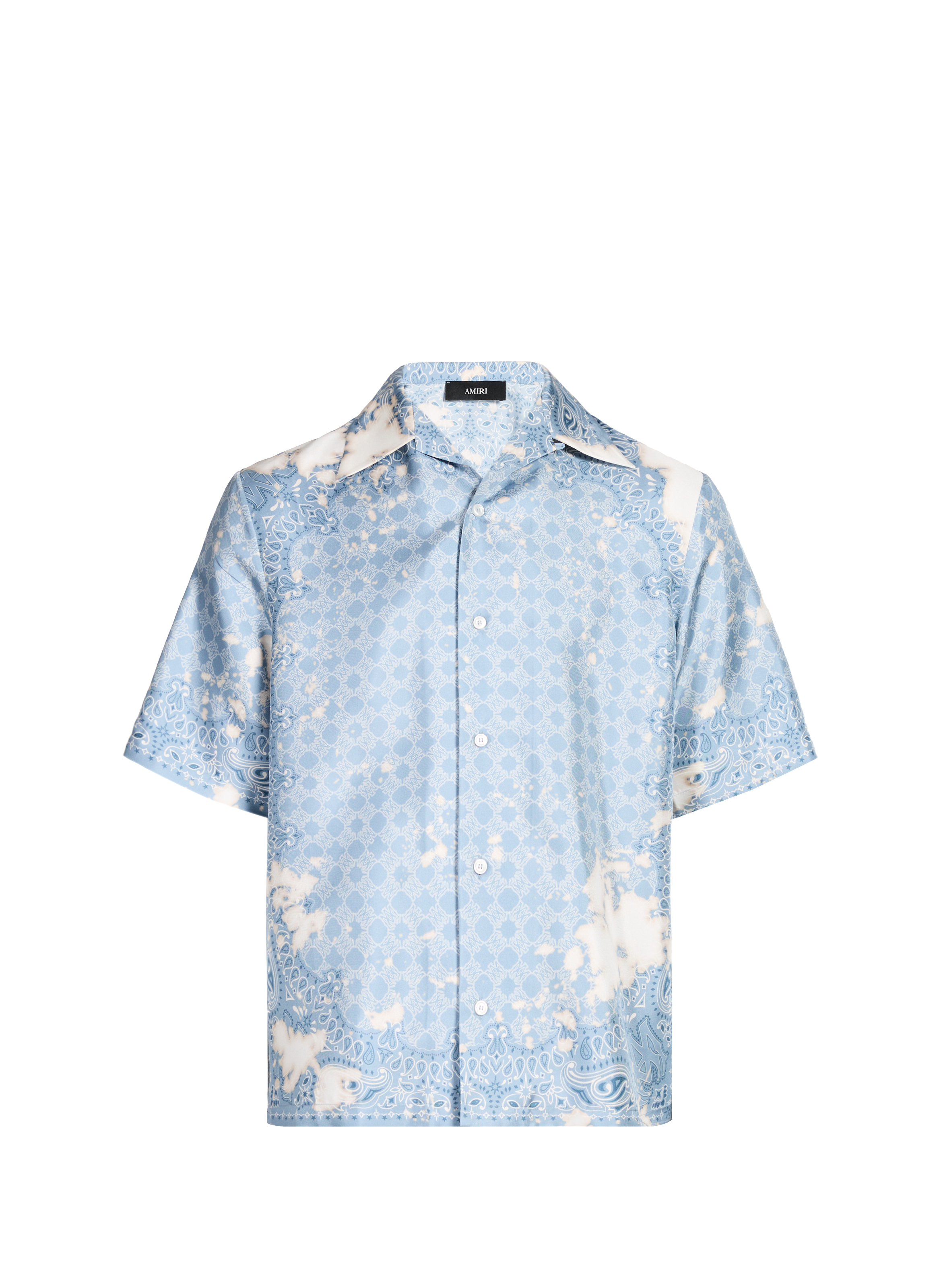 Chemise à motif AMIRI Bleu
