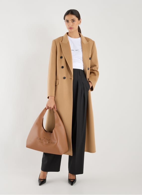 Manteau long en laine et cachemire | Marron by VICTORIA BECKHAM Manteau long en laine et cachemire Marron