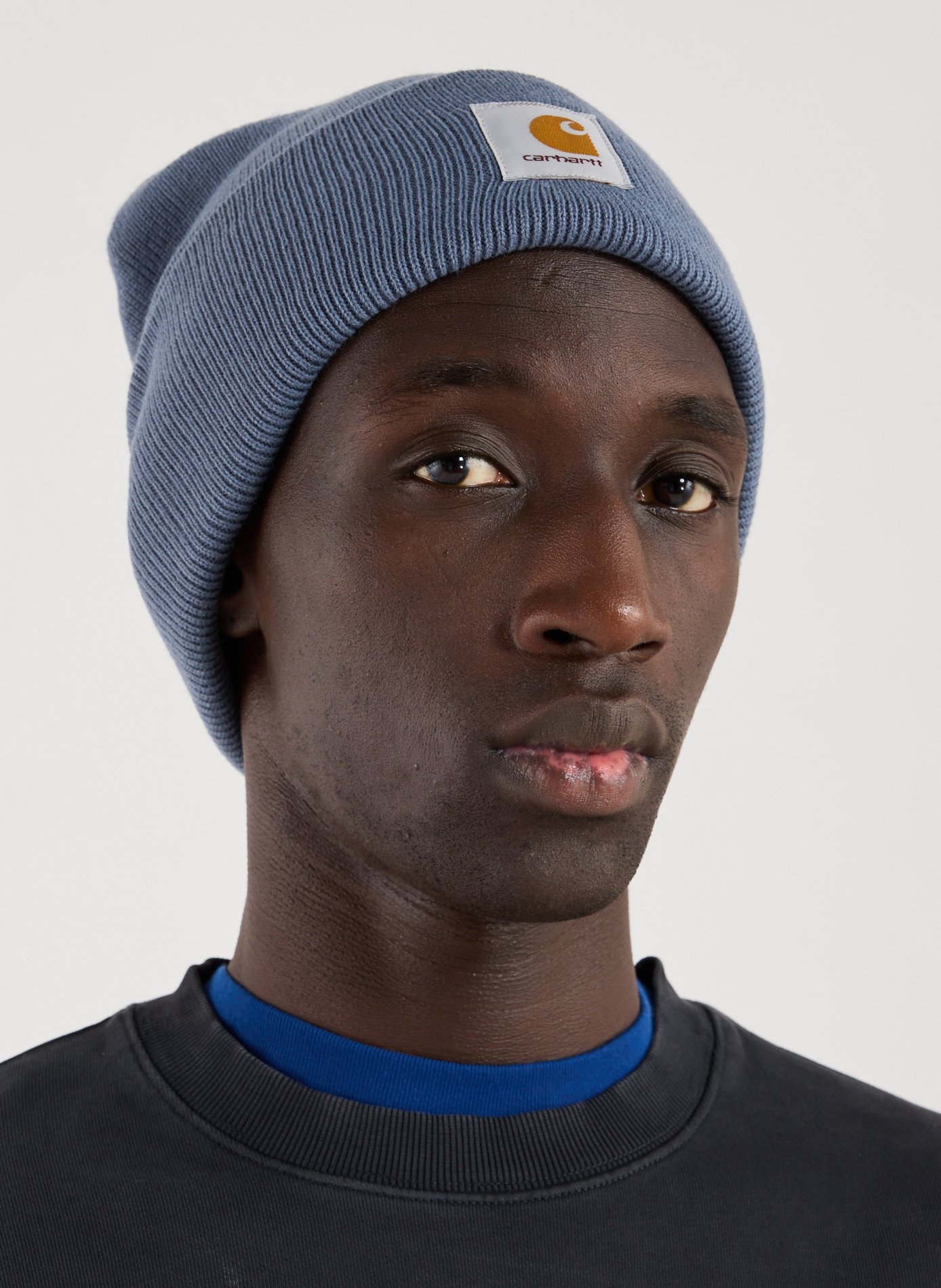 Bonnet à revers CARHARTT WIP Bleu