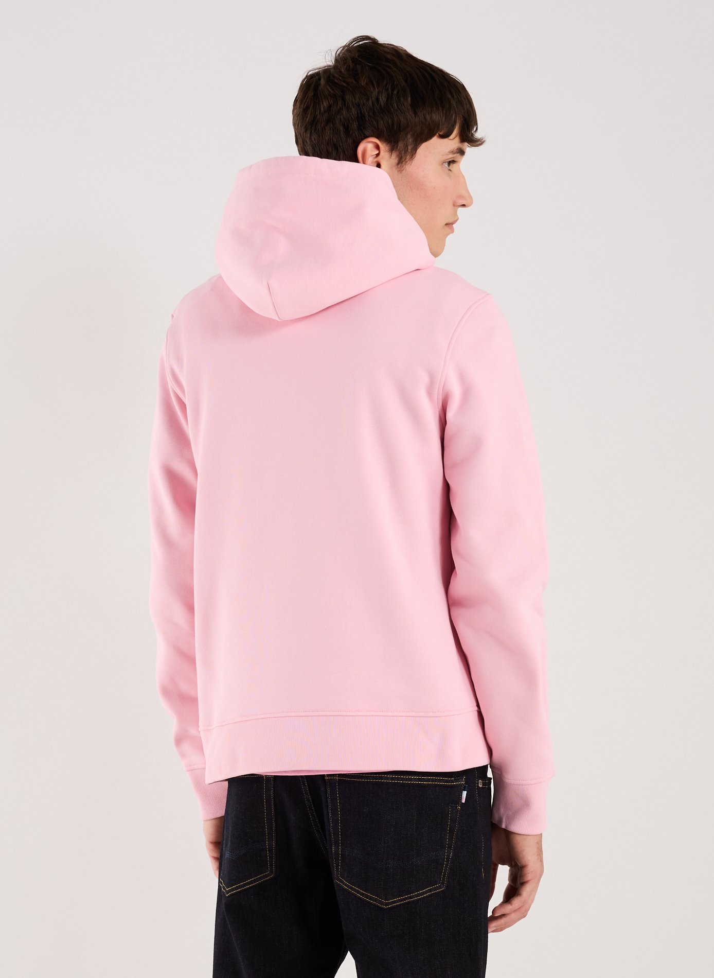 Plain cotton hoodie EDEN PARK Pink