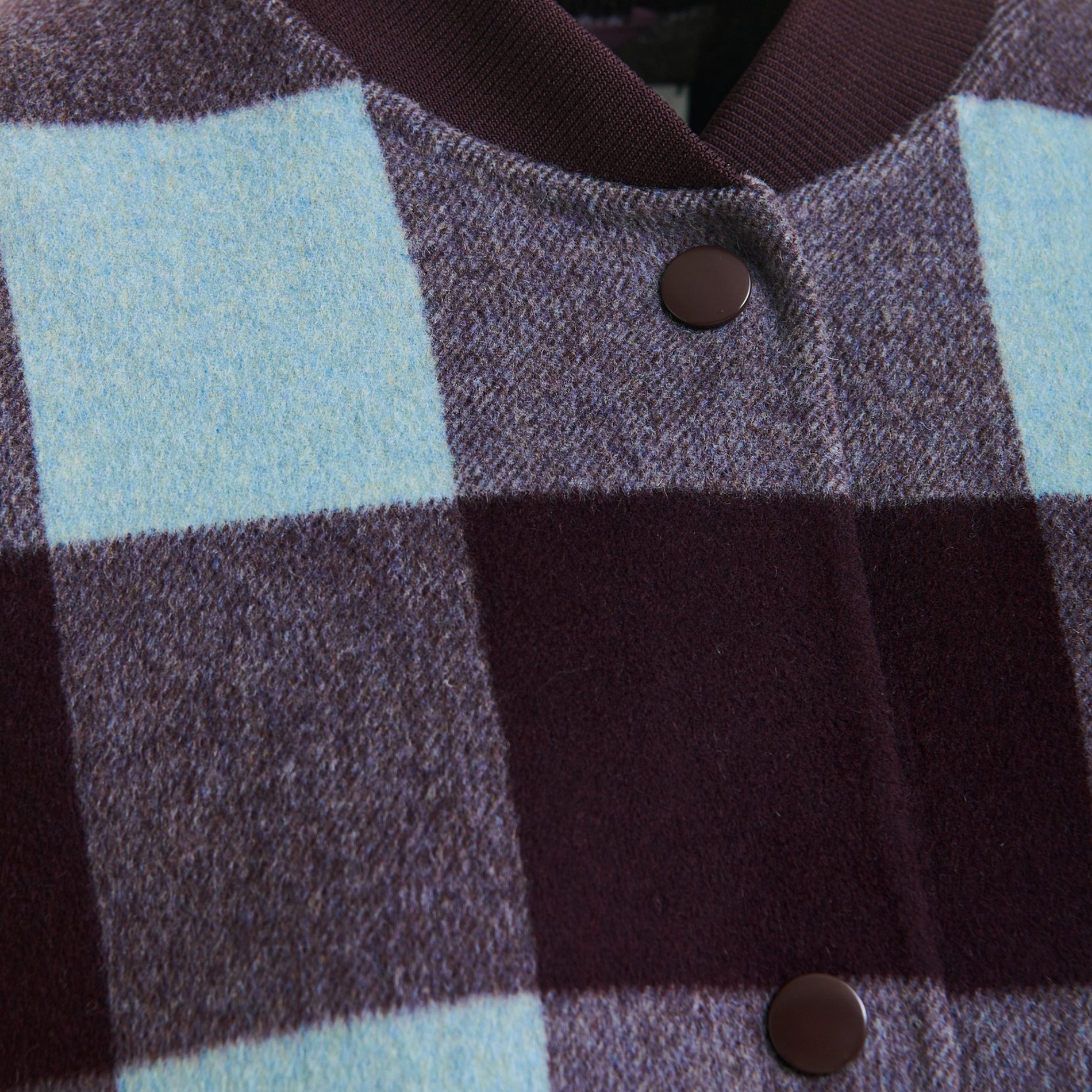 Manteau col teddy en laine ifit ESSENTIEL ANTWERP Marron