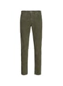 Pantalon slim en velours côtelé en coton mélangé | Vert by REPLAY REPLAY Pantalon slim en velours côtelé en coton mélangé | Vert