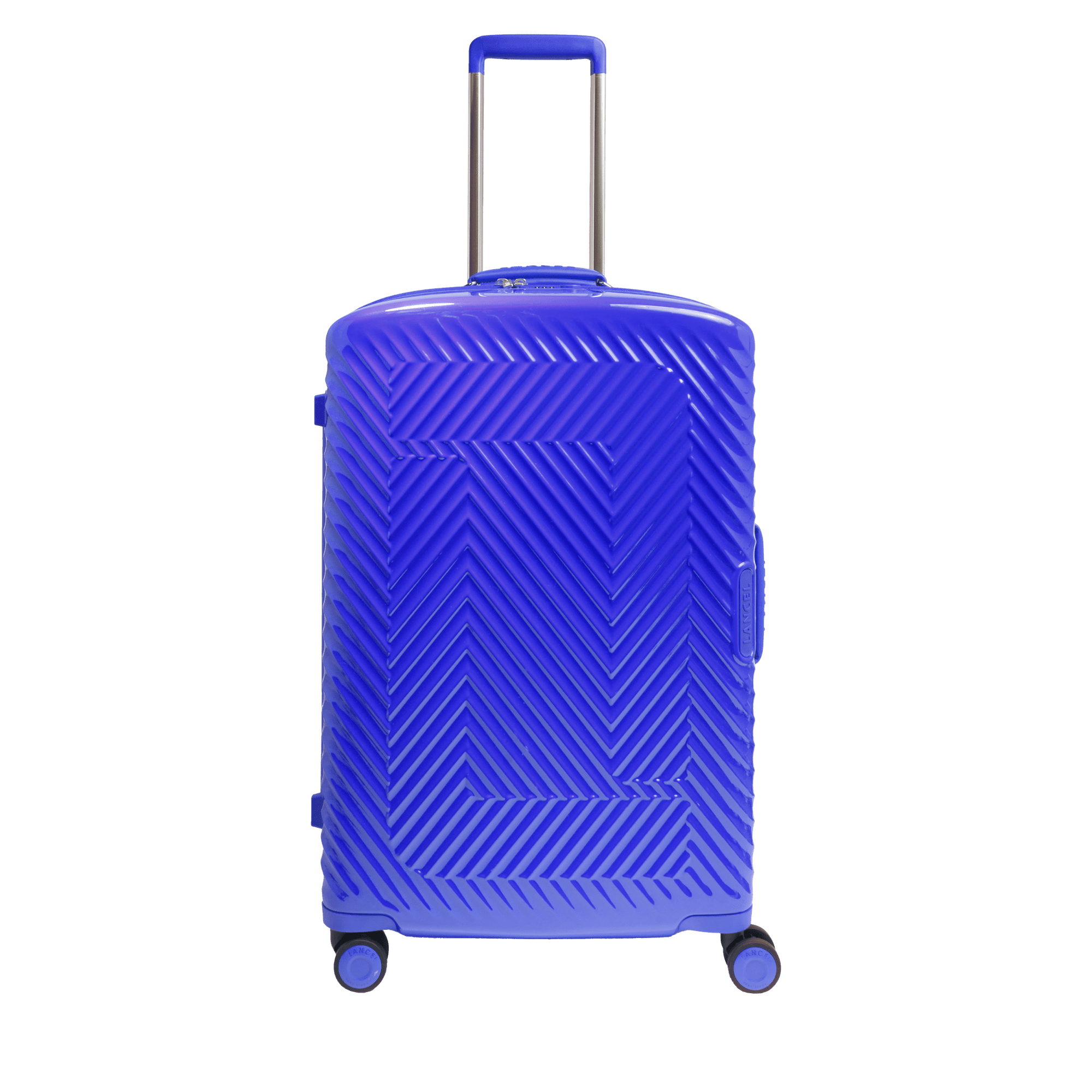 LANCEL Valise medium 4 roues atlas de lancel en polycarbonate Bleu