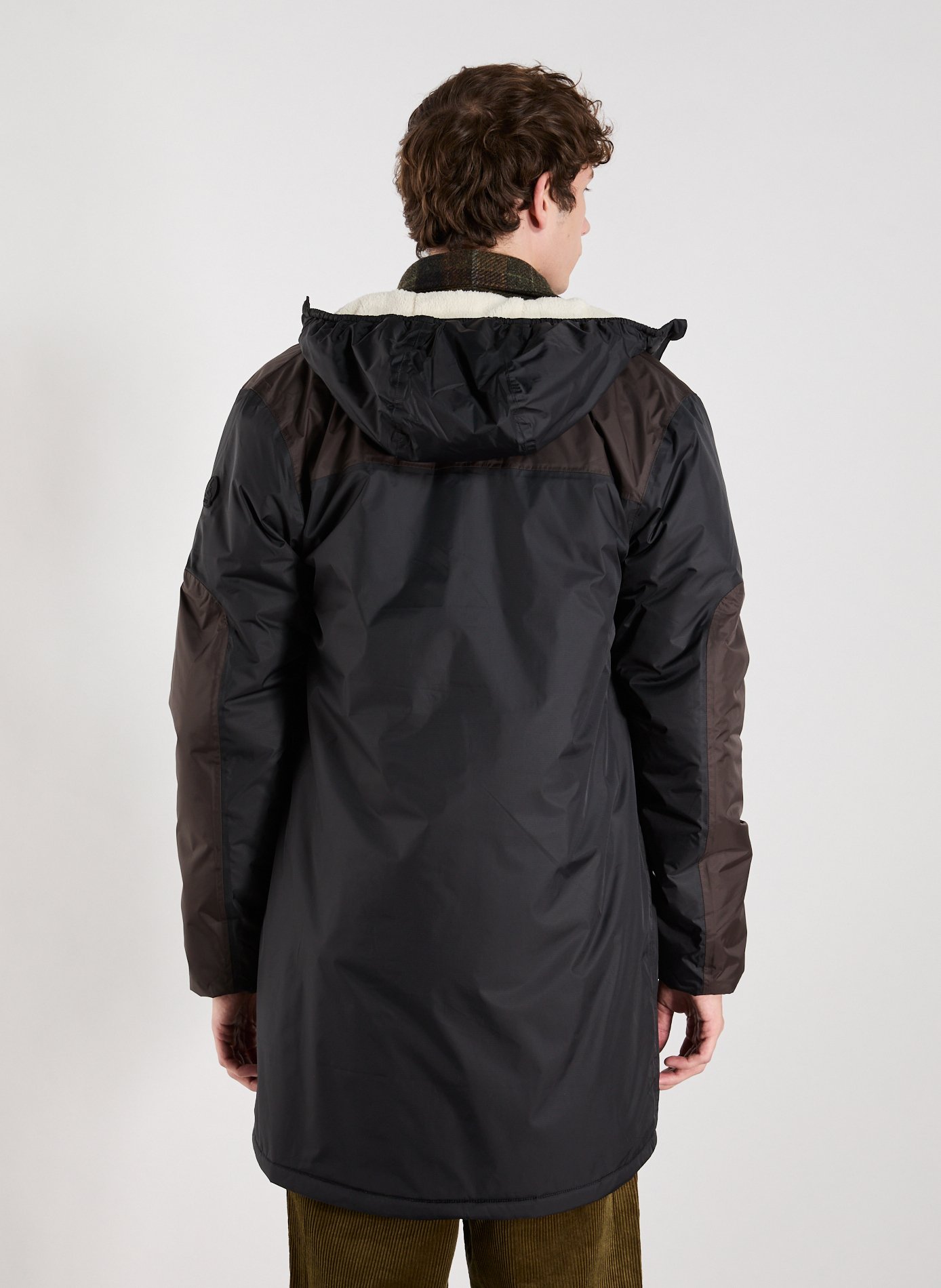 Parka à capuche mi-longue JOTT Noir