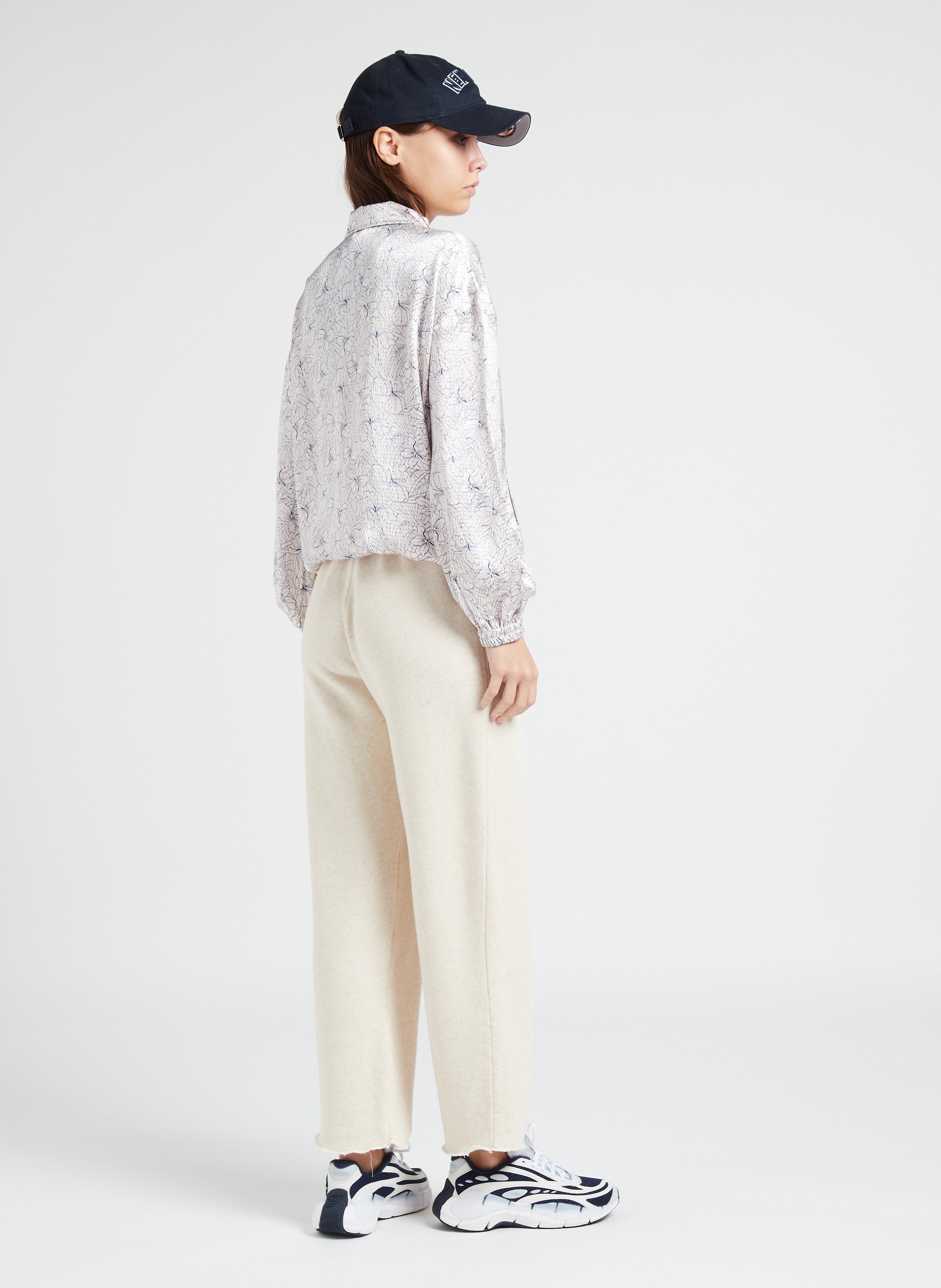 Jogging en coton bio mélangé itonay AMERICAN VINTAGE Beige