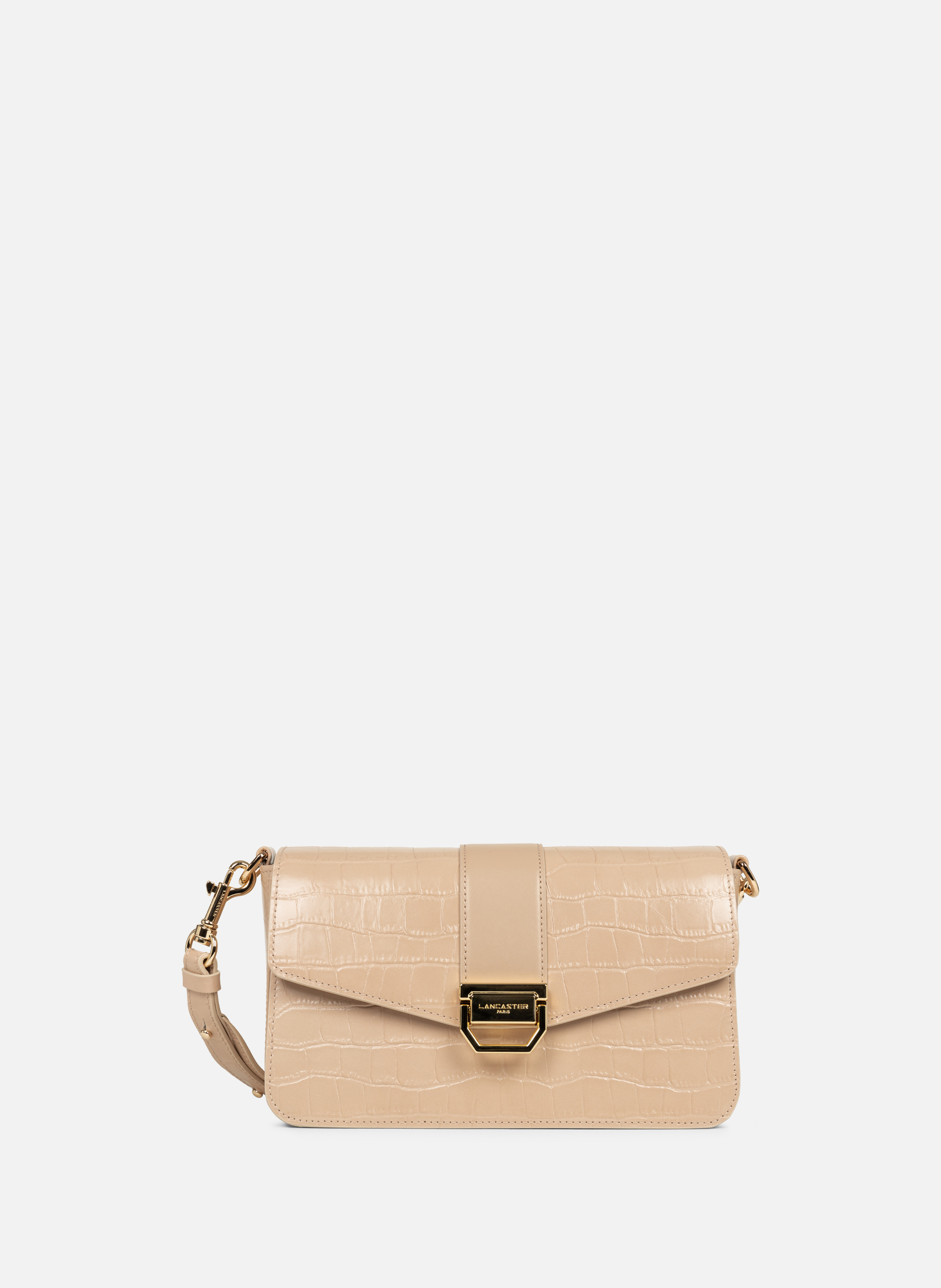 LANCASTER M crossbody bag - Exo Valor Beige
