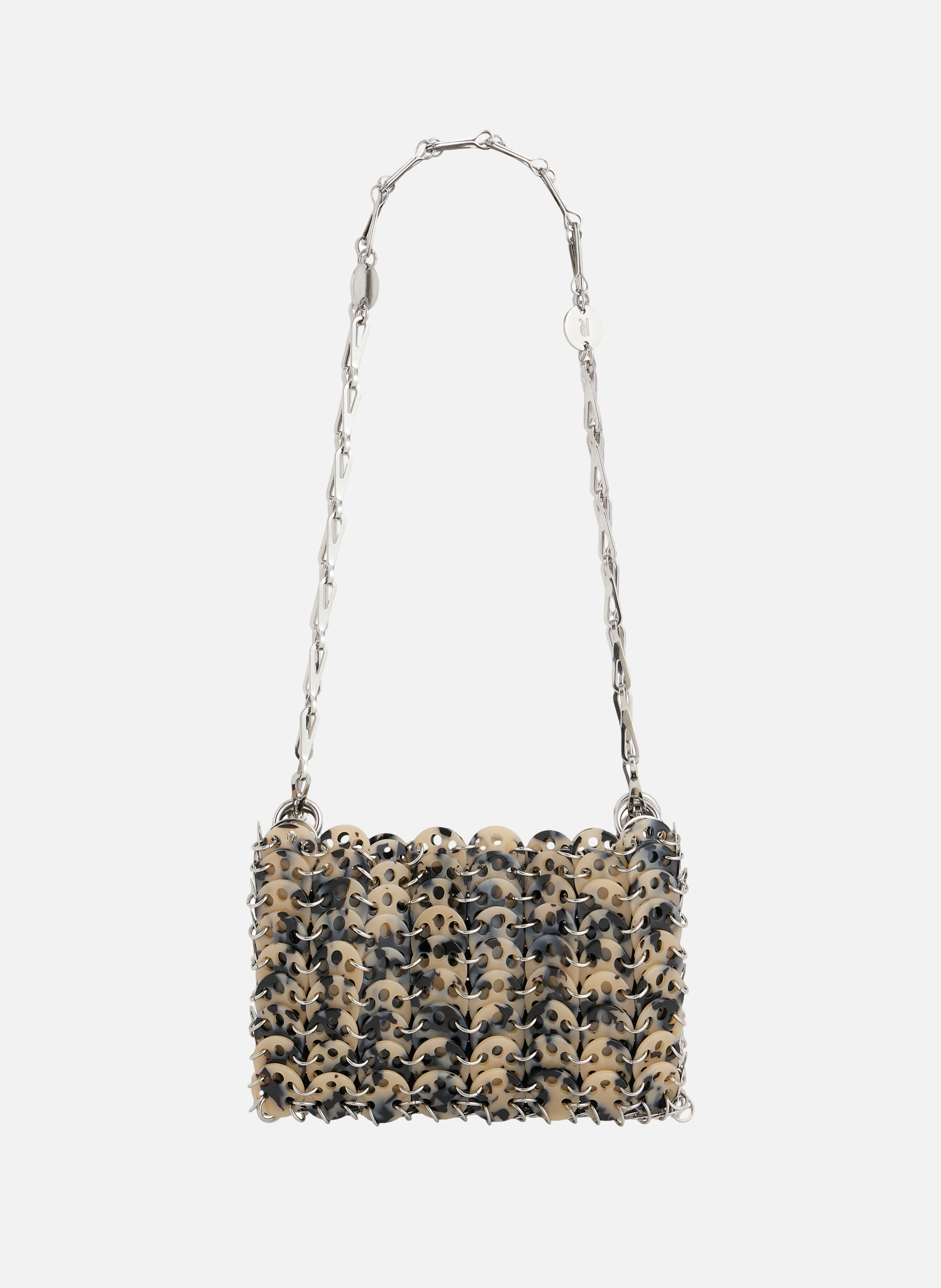 Sac 1969 écaille de tortue RABANNE Argent