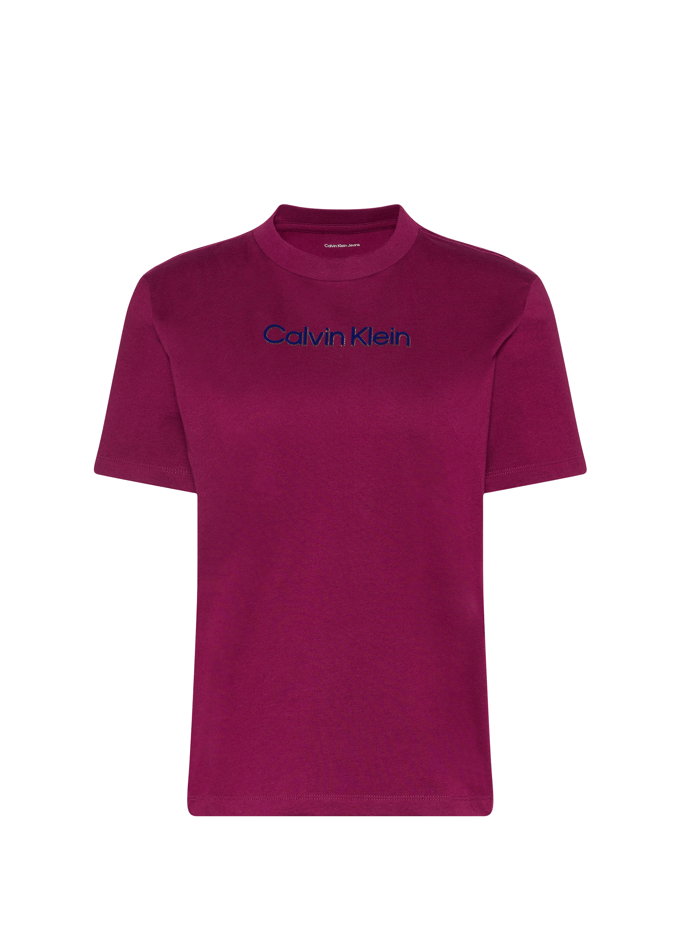 T-shirt à logo en coton CALVIN KLEIN Rose