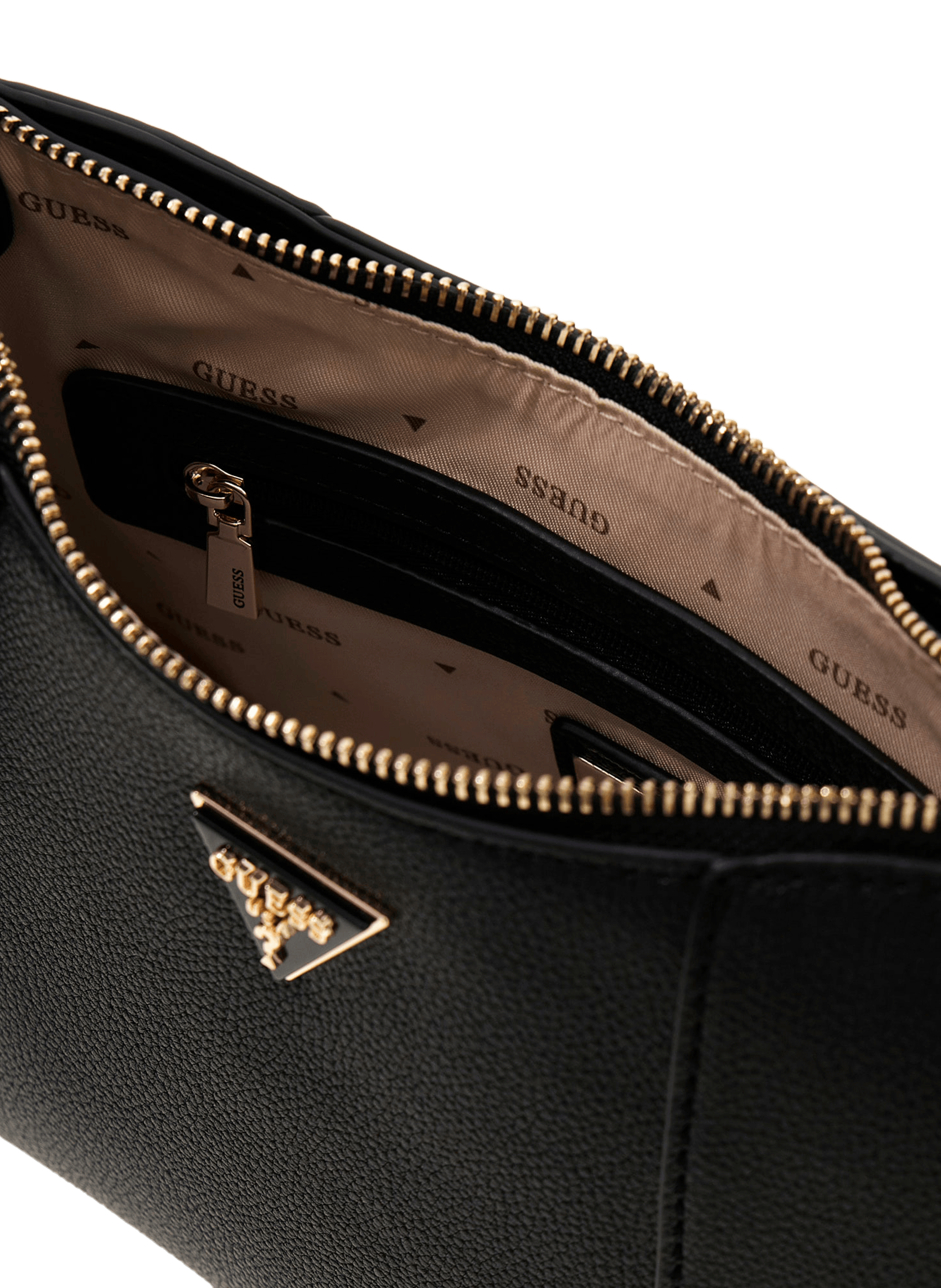 Darcy logo crossbody bag GUESS Black