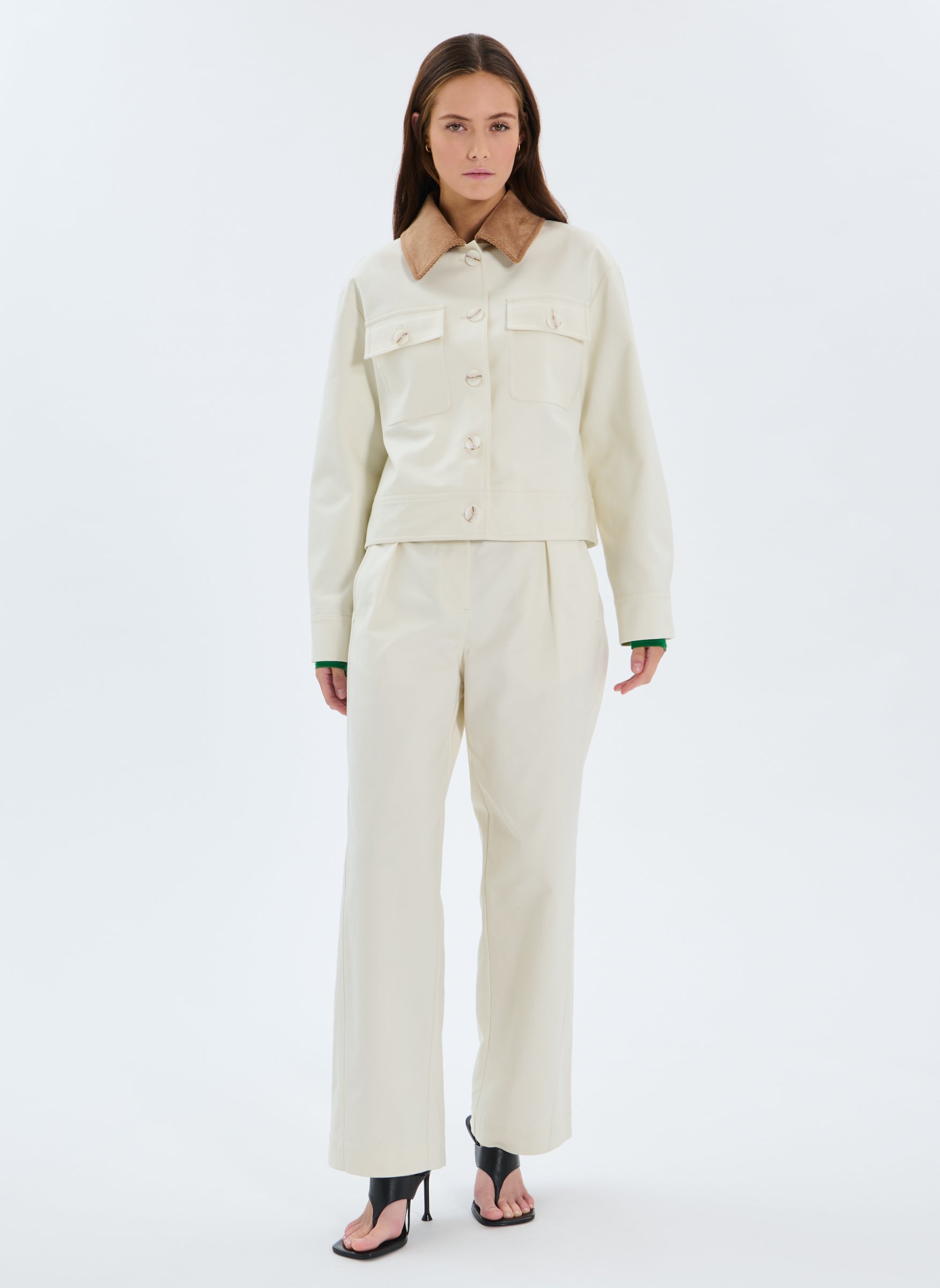 Veste  vero ZAPA Blanc