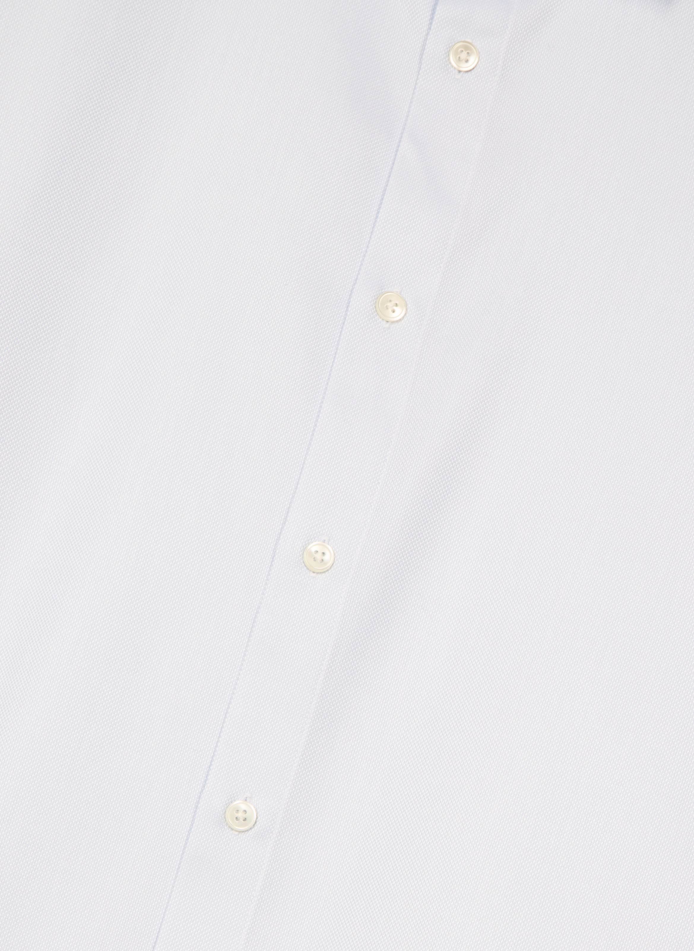 Chemise col italien Bleu